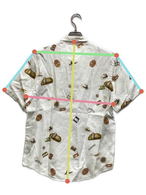 中古・古着通販】PAPAS (パパス) 半袖シャツ ホワイト サイズ:S