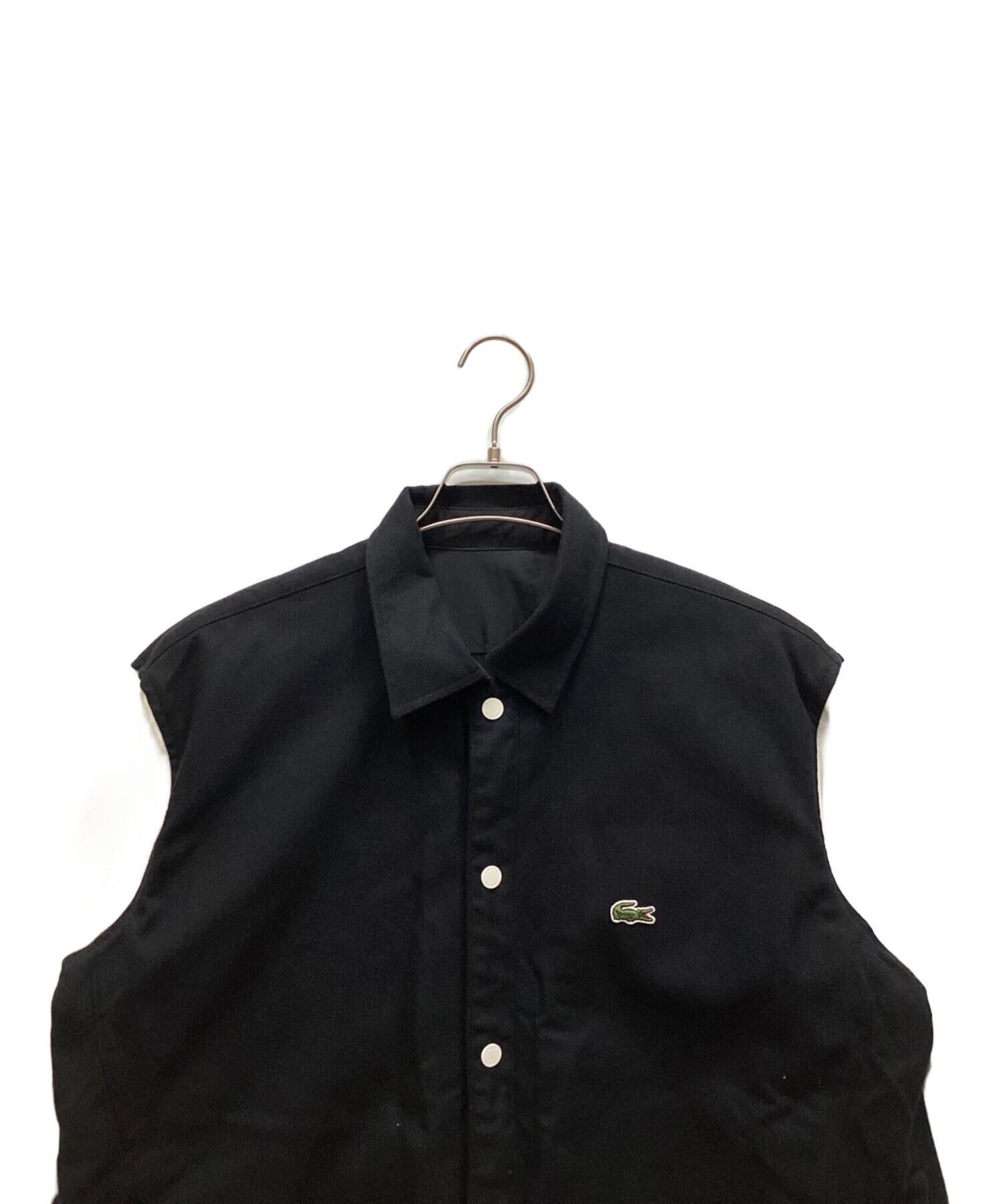 中古・古着通販】LACOSTE (ラコステ) リバーシブルジャケット ブラック