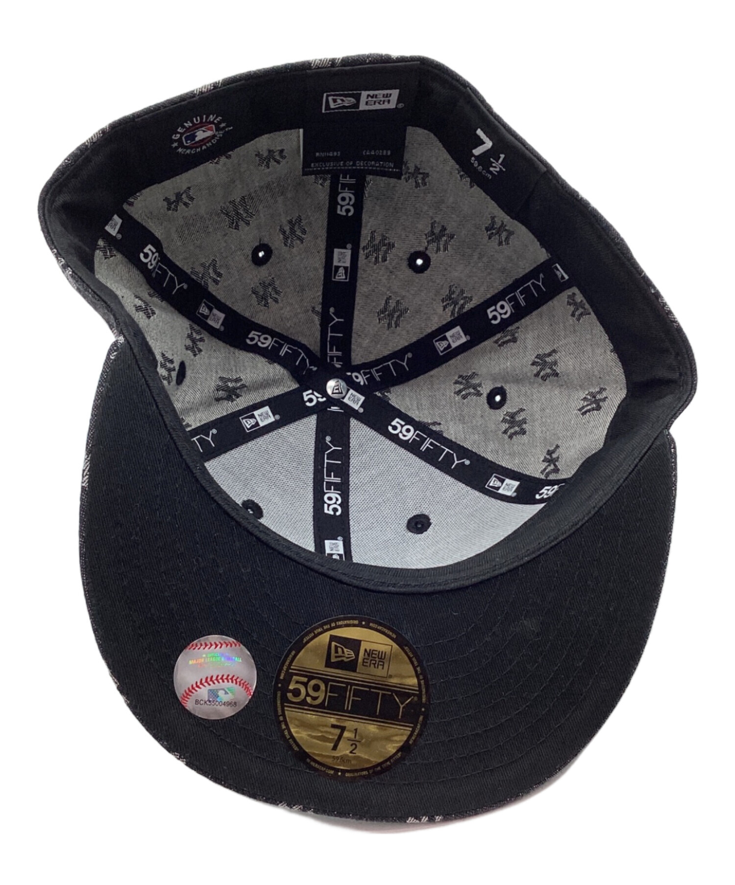 中古・古着通販】New Era (ニューエラ) キャップ ブラックグレー