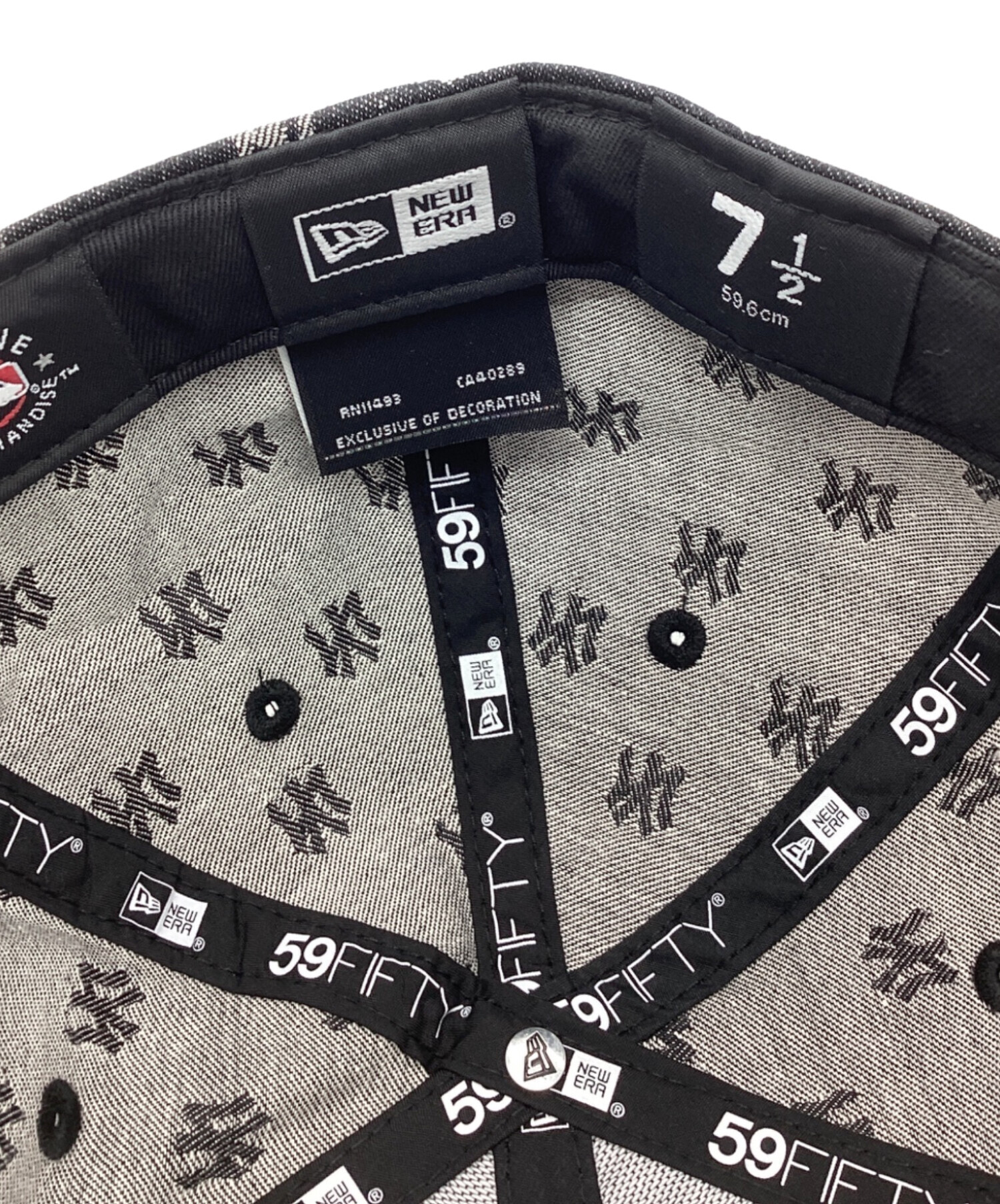 中古・古着通販】New Era (ニューエラ) キャップ ブラックグレー