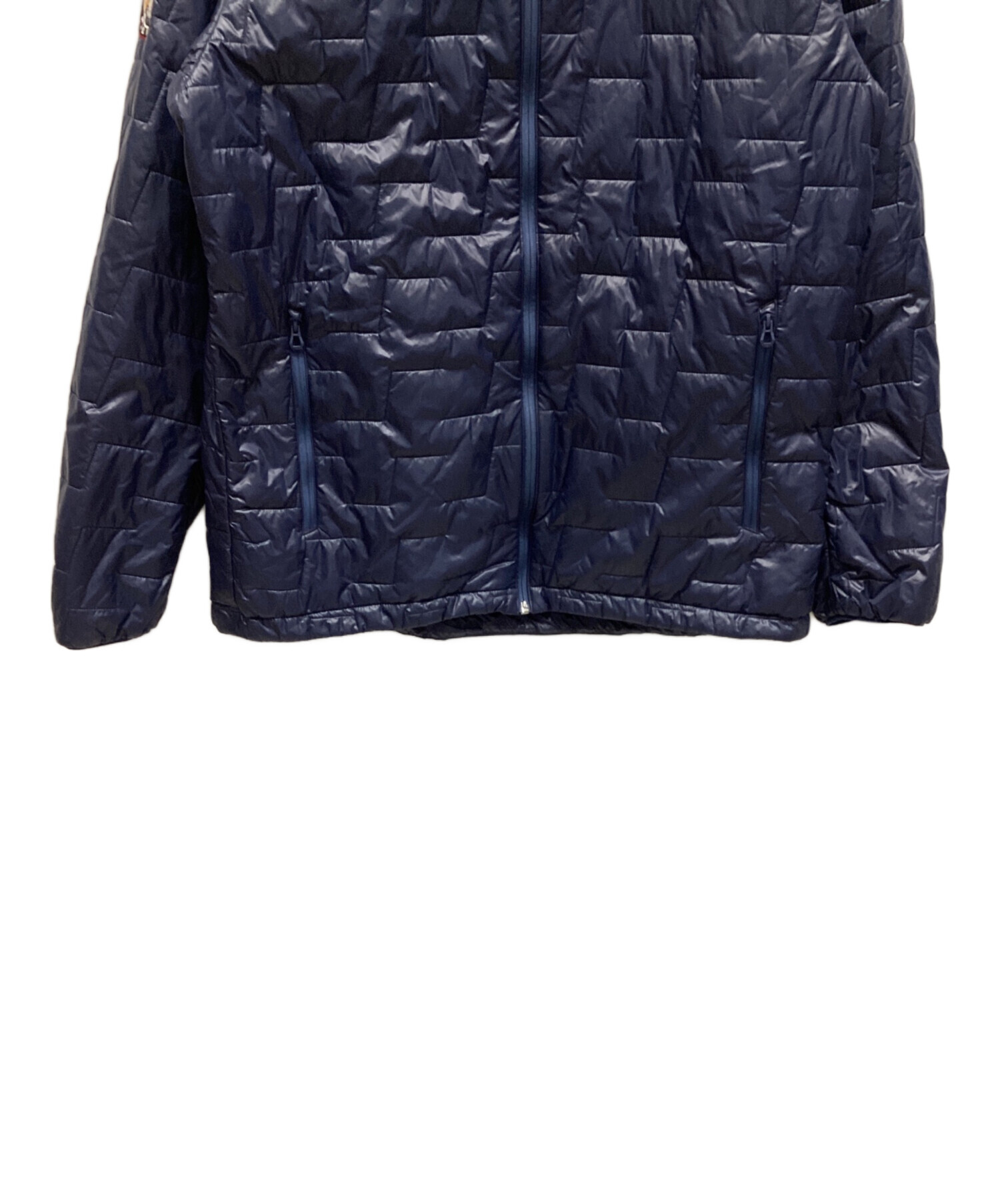Helly Hansen ヘリーハンセン ブルゾン（その他） -(M位) 紺 【古着】【中古】 中古・古着通販】HELLY HANSEN (ヘリーハンセン) 中綿フルジップ