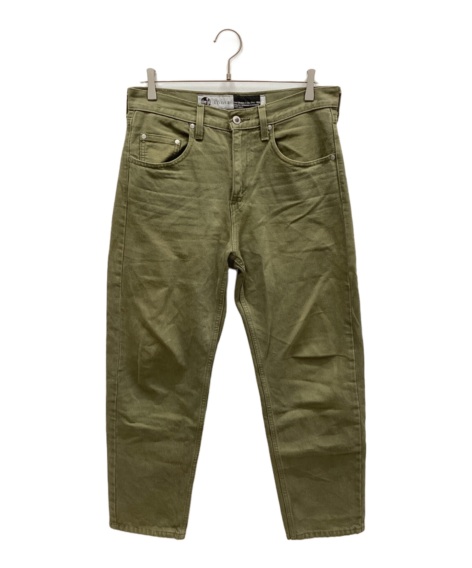 中古・古着通販】LEVI'S (リーバイス) デニムパンツ グリーン サイズ