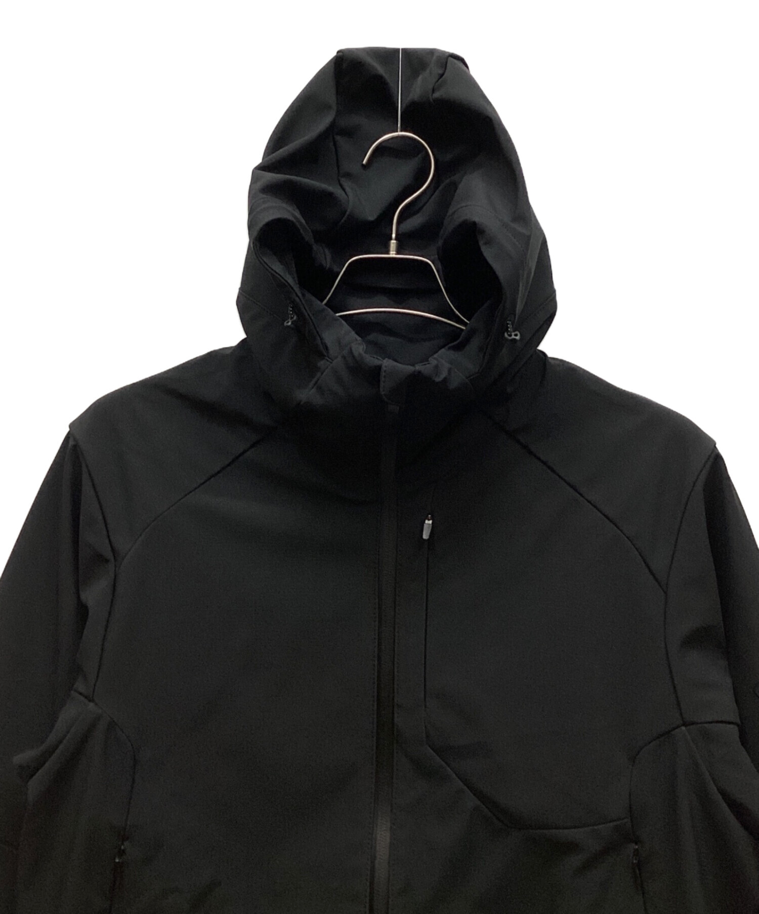 中古・古着通販】adidas (アディダス) フードジャケット ブラック 