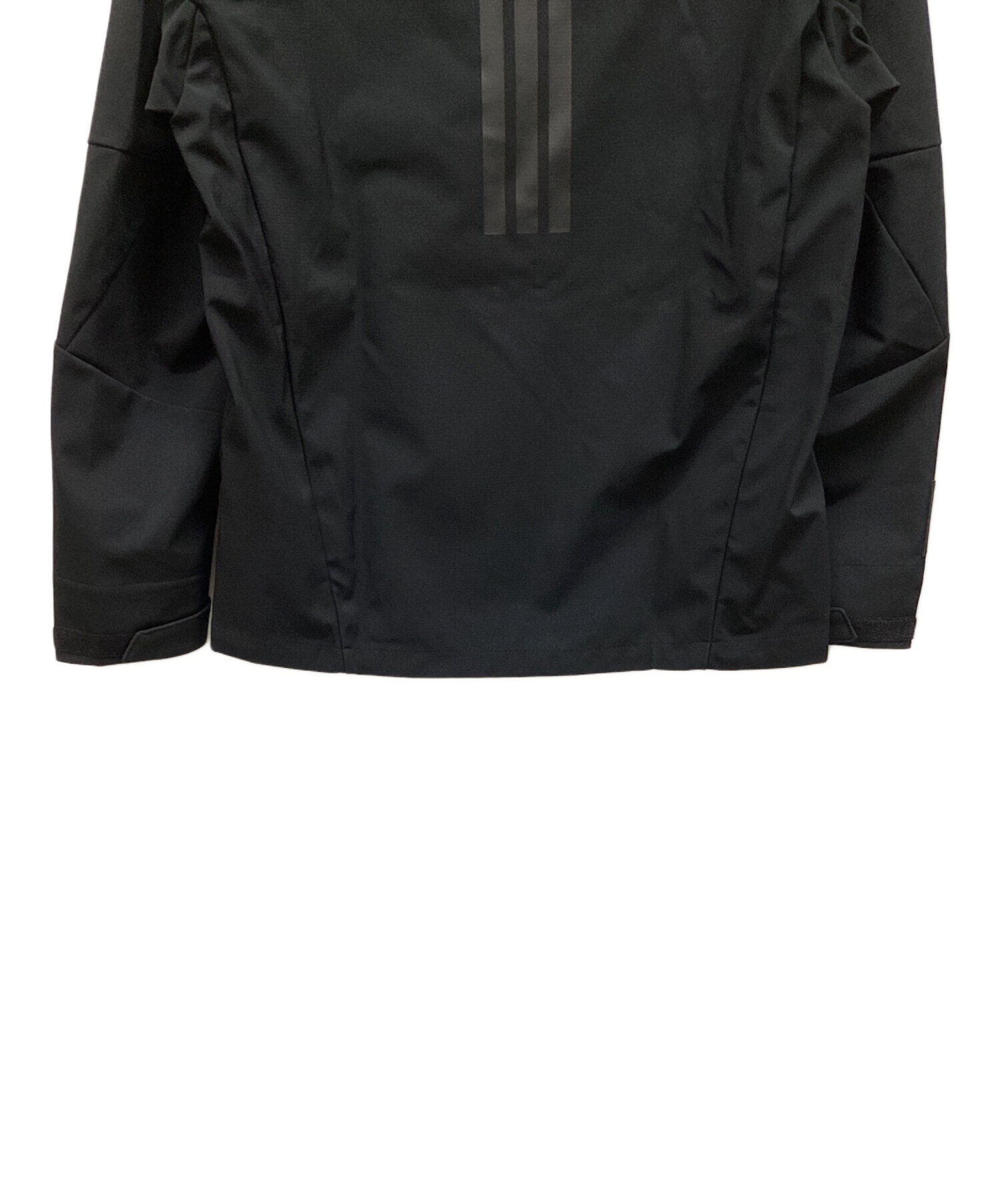 中古・古着通販】adidas (アディダス) フードジャケット ブラック