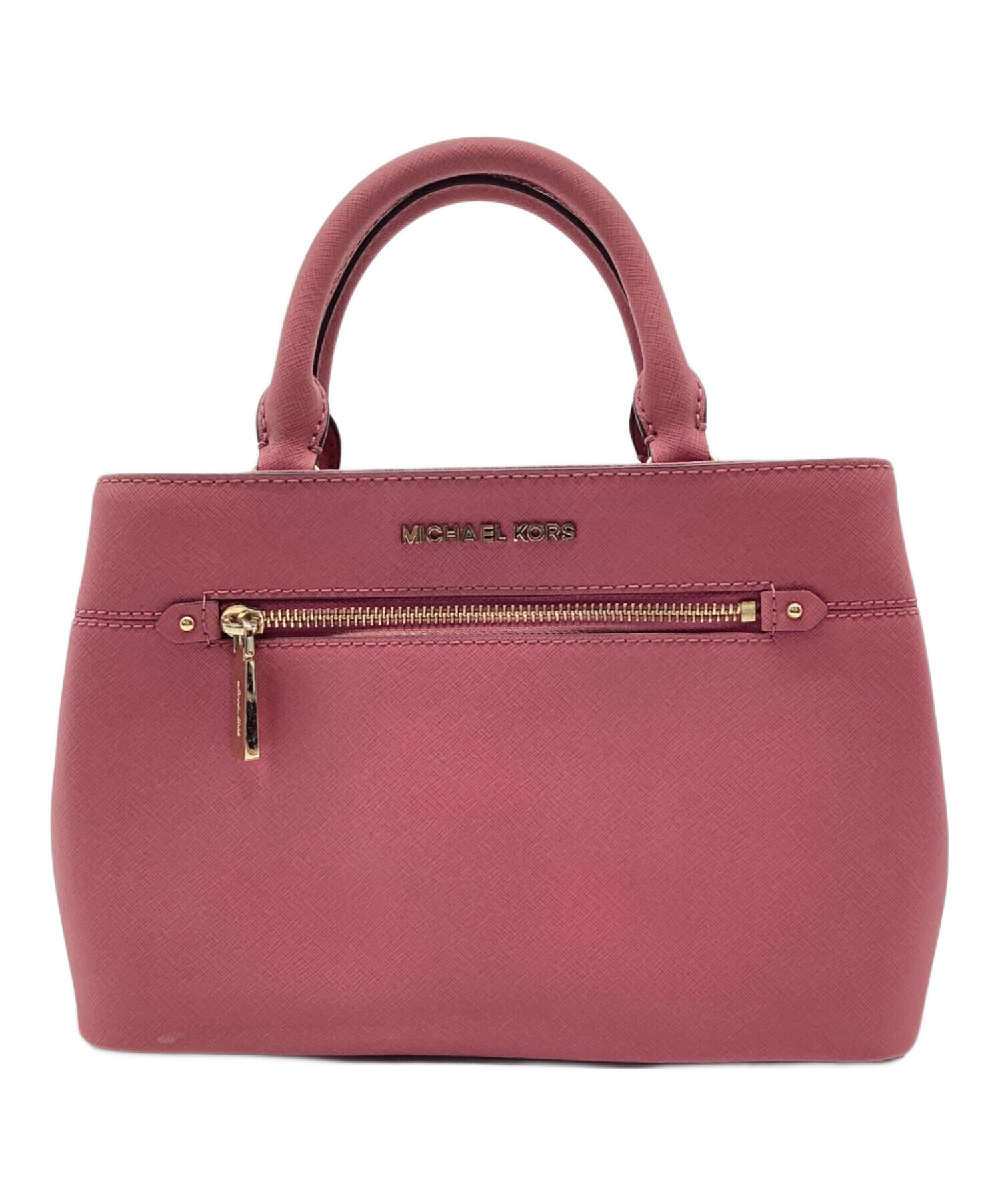 中古・古着通販】MICHAEL KORS (マイケルコース) ハンドバッグ ピンク 