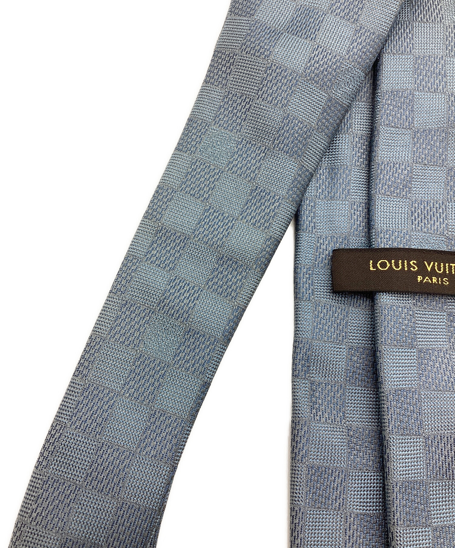 中古・古着通販】LOUIS VUITTON (ルイ ヴィトン) ネクタイ ブルー