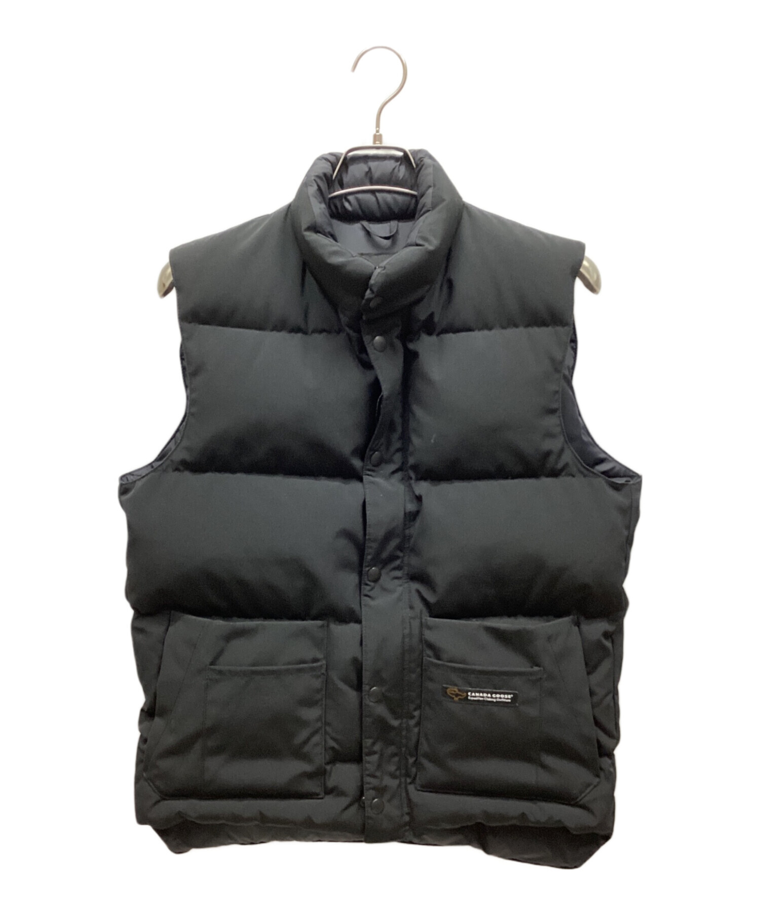 【新古品】 カナダグース ダウンベスト ダークグレー 中古・古着通販】CANADA GOOSE (カナダグース) ダウンベスト ブラック