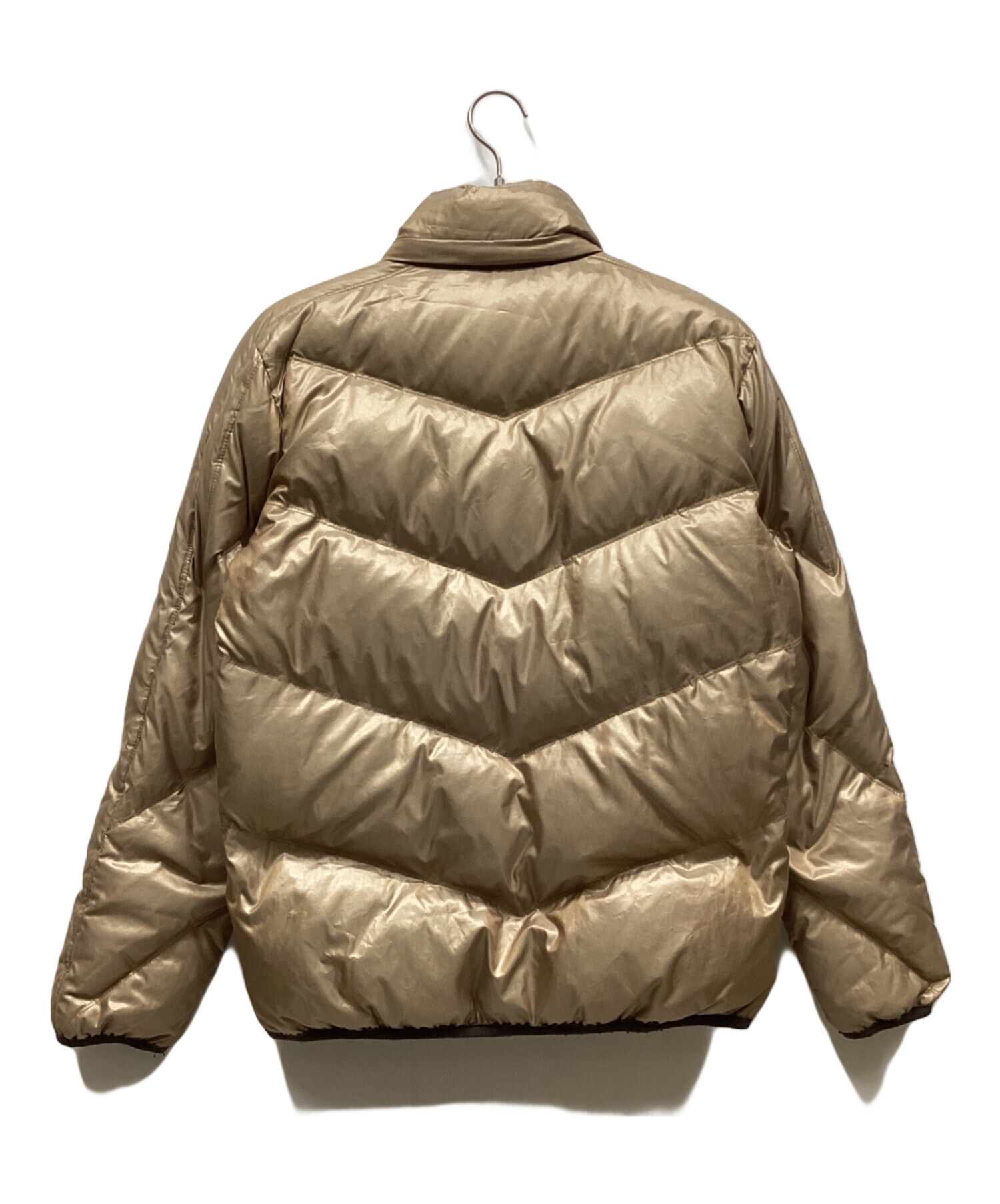 【中古美品】DIESEL ディーゼル ボンバージャケット ダウンジャケット 中古・古着通販】DIESEL (ディーゼル) ダウンジャケット ゴールド
