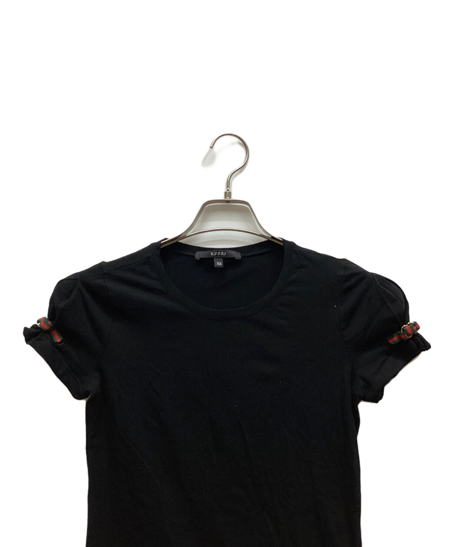 中古・古着通販】GUCCI (グッチ) カットソー ブラック サイズ:XS