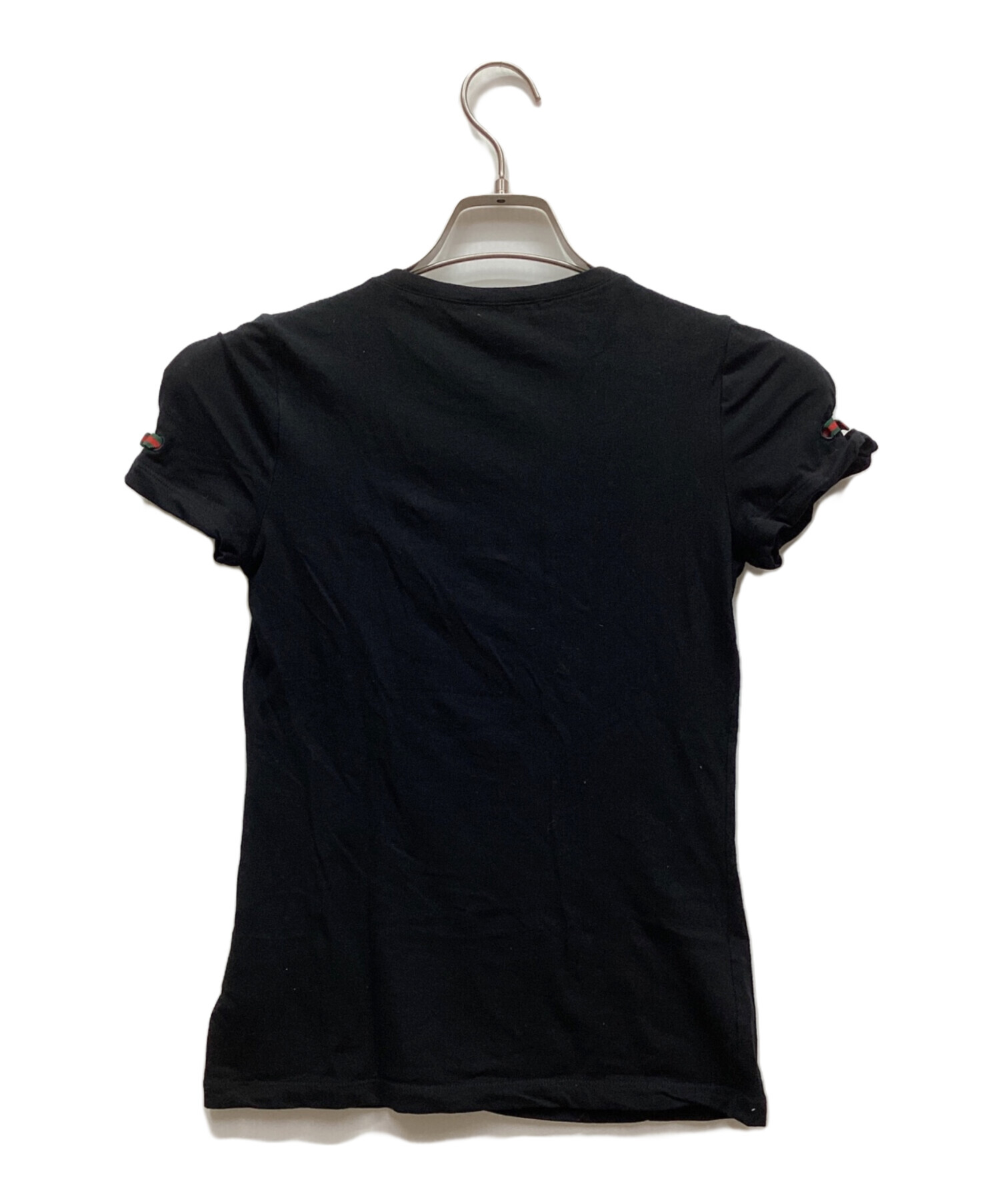 美品✨GUCCI ブラック Tシャツ　XS 日本サイズはM相当 中古・古着通販】GUCCI (グッチ) カットソー ブラック サイズ:XS
