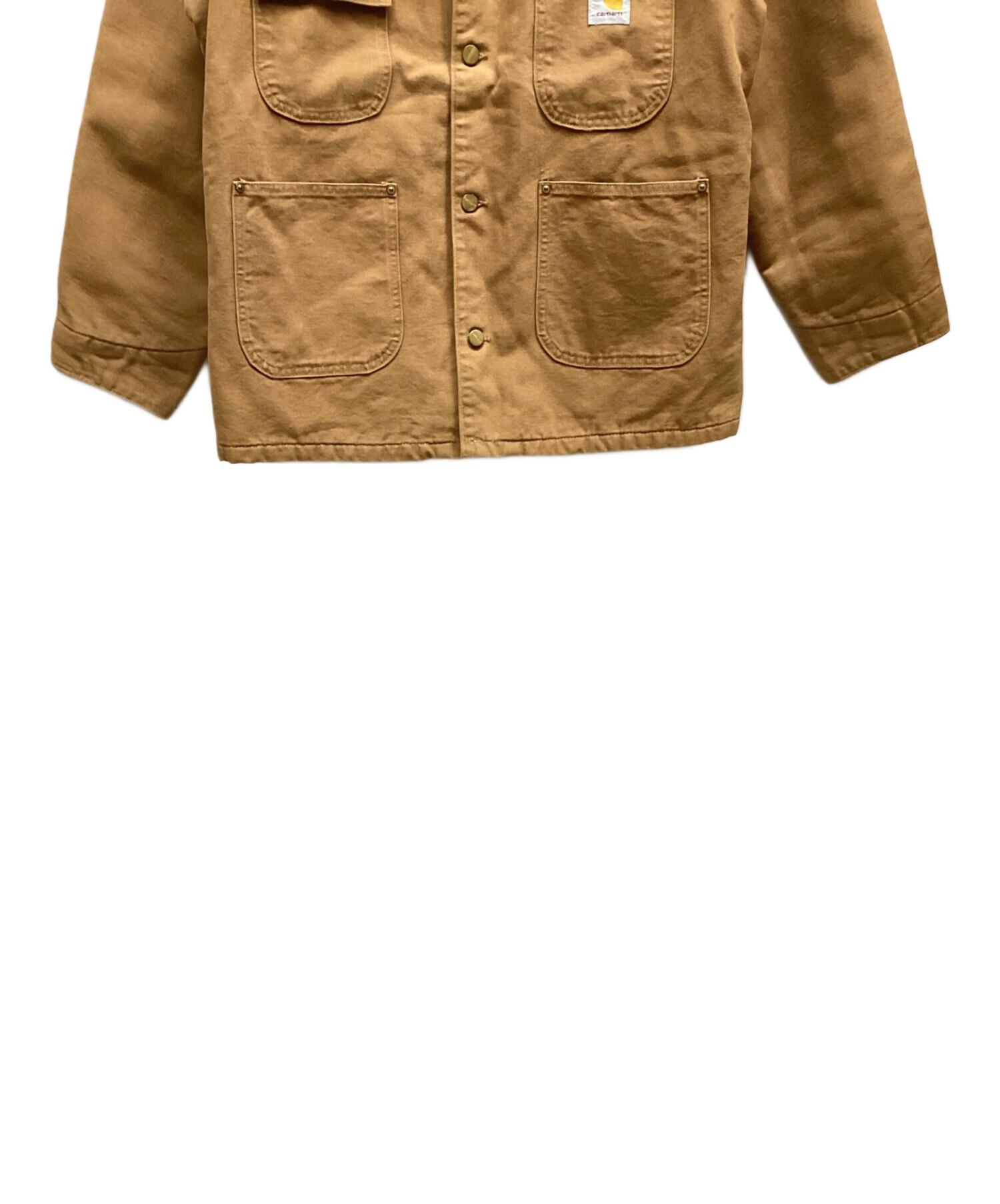 中古・古着通販】CarHartt (カーハート) カバーオール ブラウン サイズ