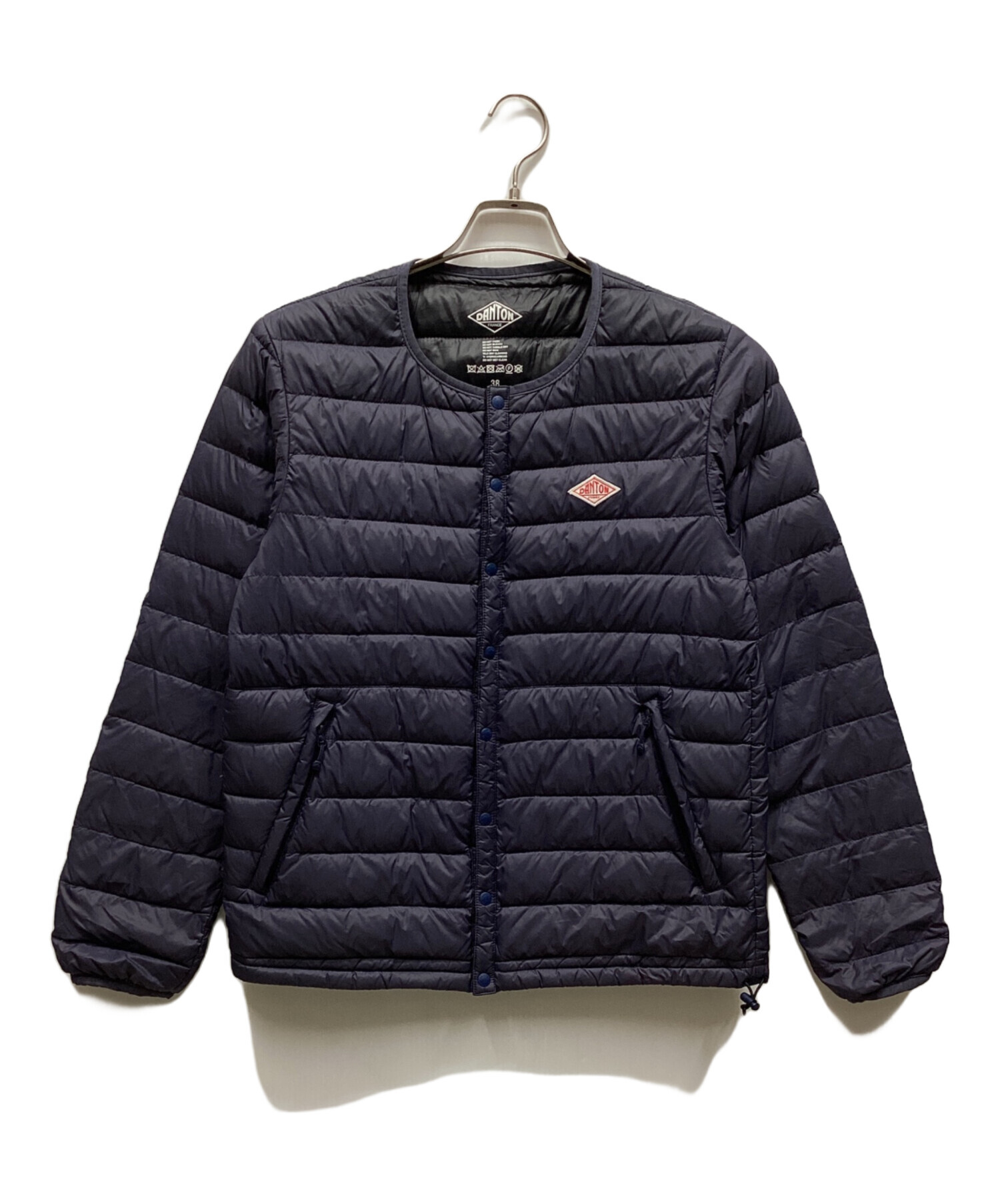 中古・古着通販】DANTON (ダントン) ダウンジャケット ネイビー サイズ