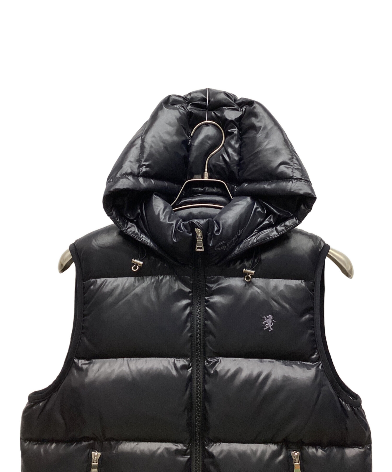 中古・古着通販】Gymphlex (ジムフレックス) ダウンベスト ブラック