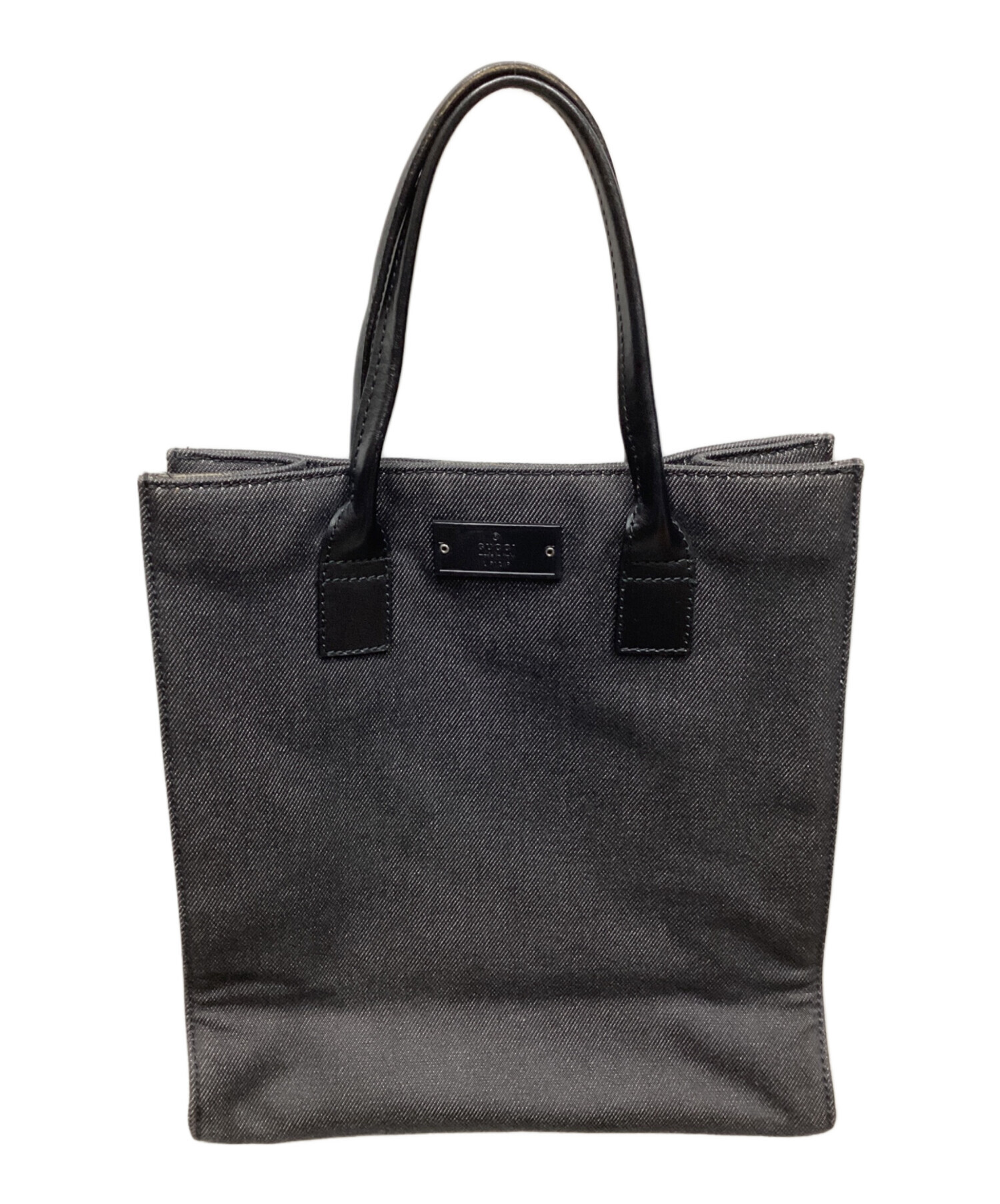 中古・古着通販】GUCCI (グッチ) トートバッグ ブラック｜ブランド