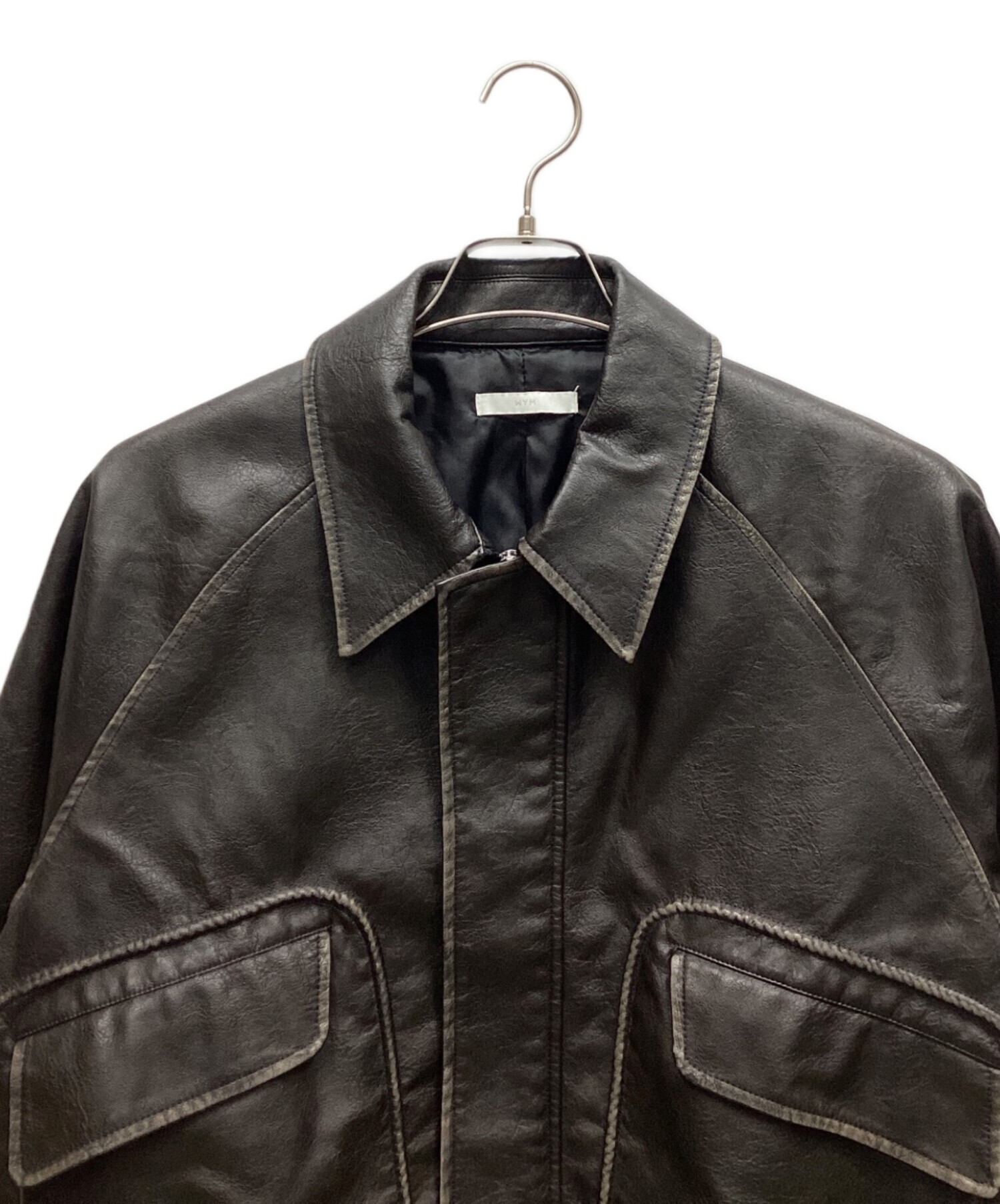 中古・古着通販】WYM LIDNM (ウィム バイ リドム) レザージャケット