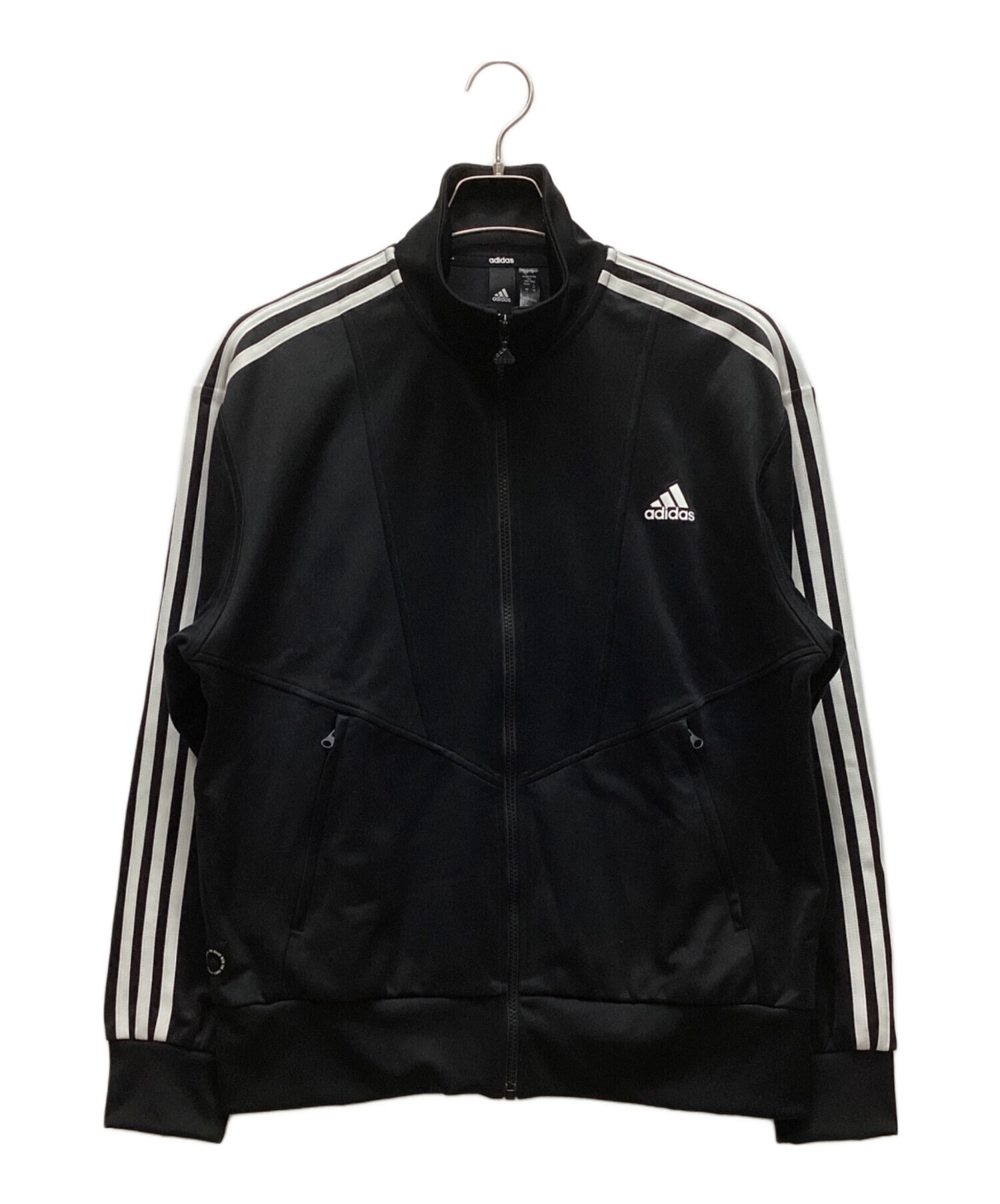 中古・古着通販】adidas (アディダス) ジャージトップ ブラック サイズ