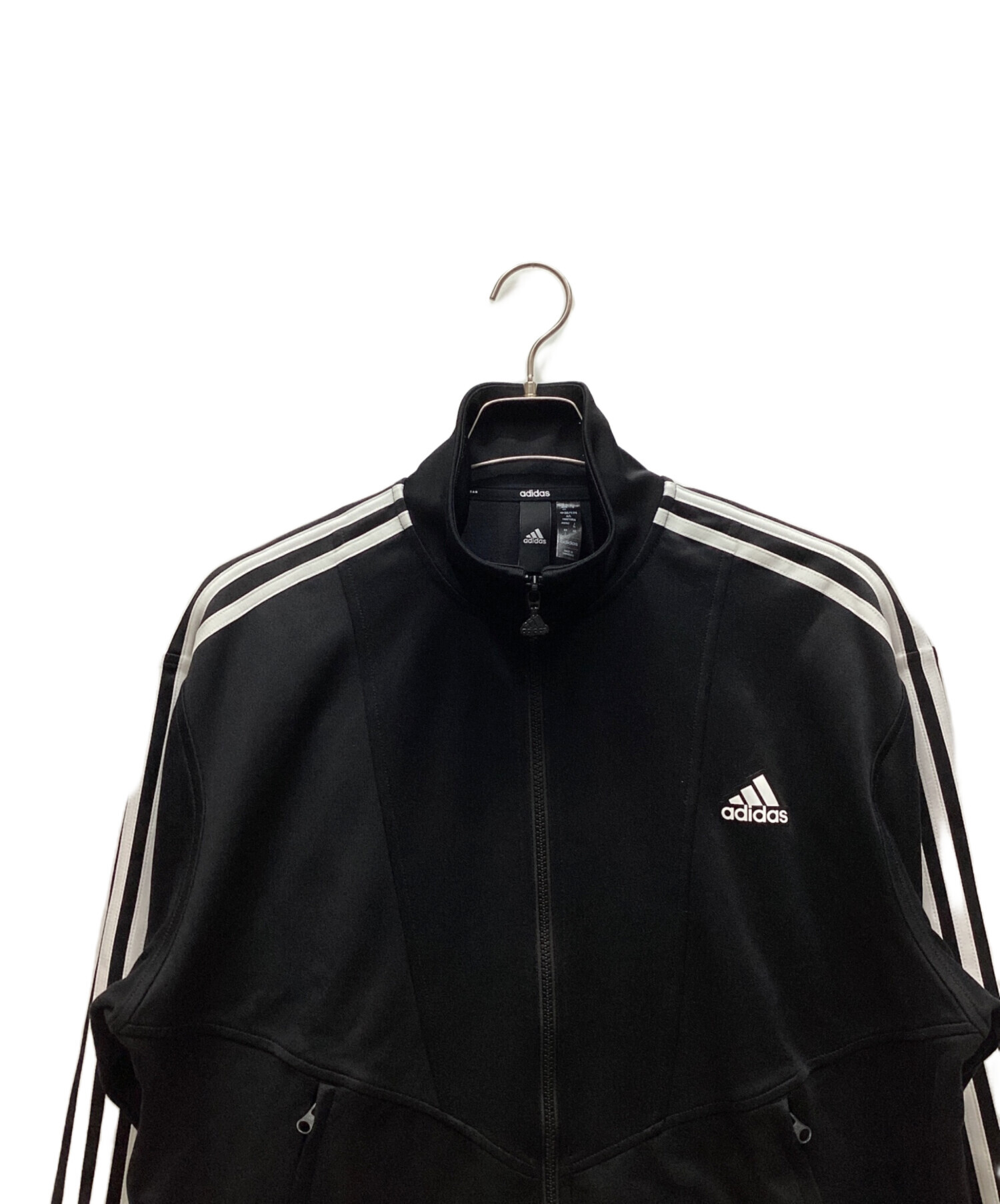  オールブラックス ジャージ【中古】 中古・古着通販】adidas (アディダス) ジャージトップ ブラック サイズ
