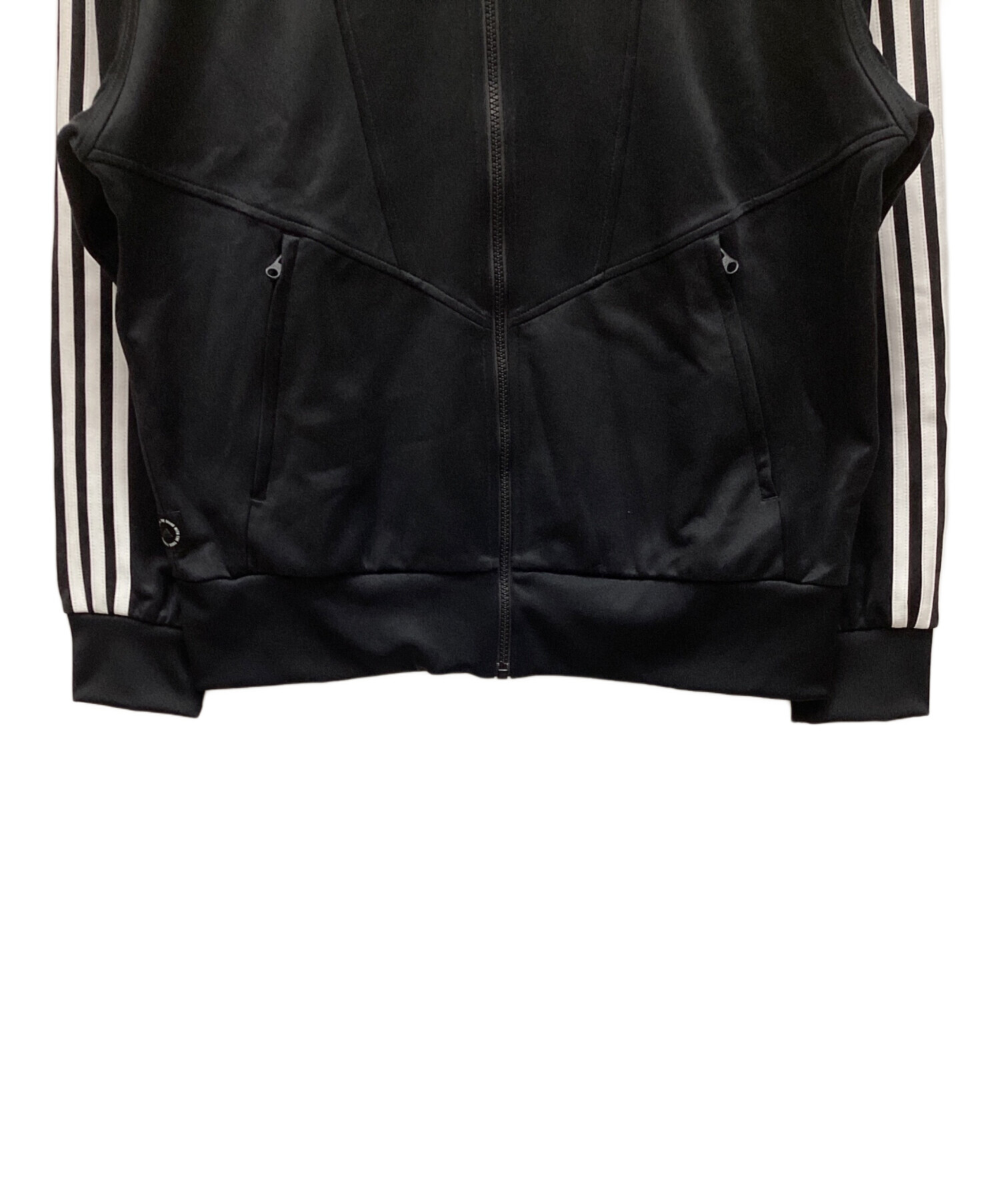 中古・古着通販】adidas (アディダス) ジャージトップ ブラック サイズ