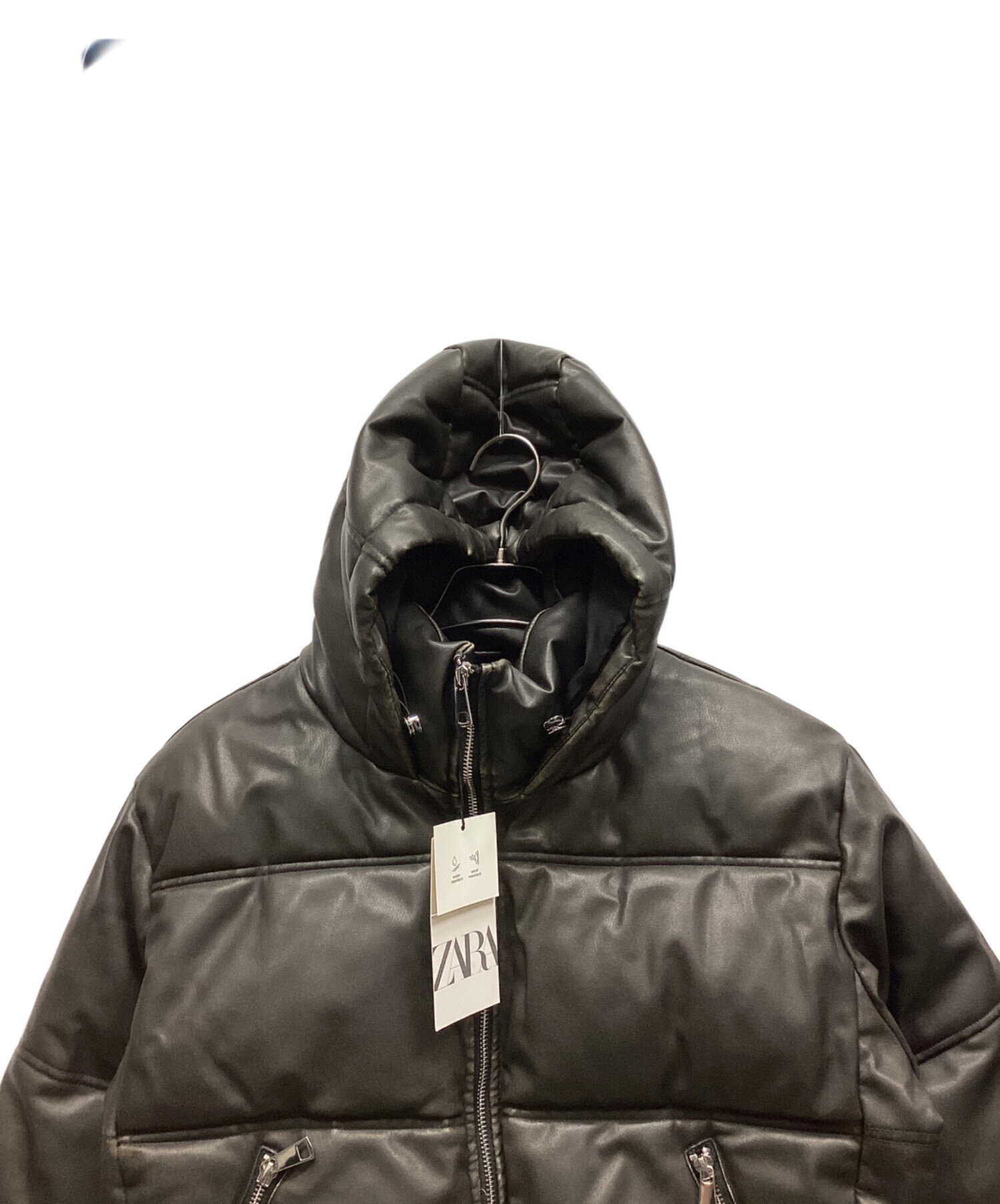 中古・古着通販】ZARA (ザラ) 中綿ジャケット ダークブラウン サイズ