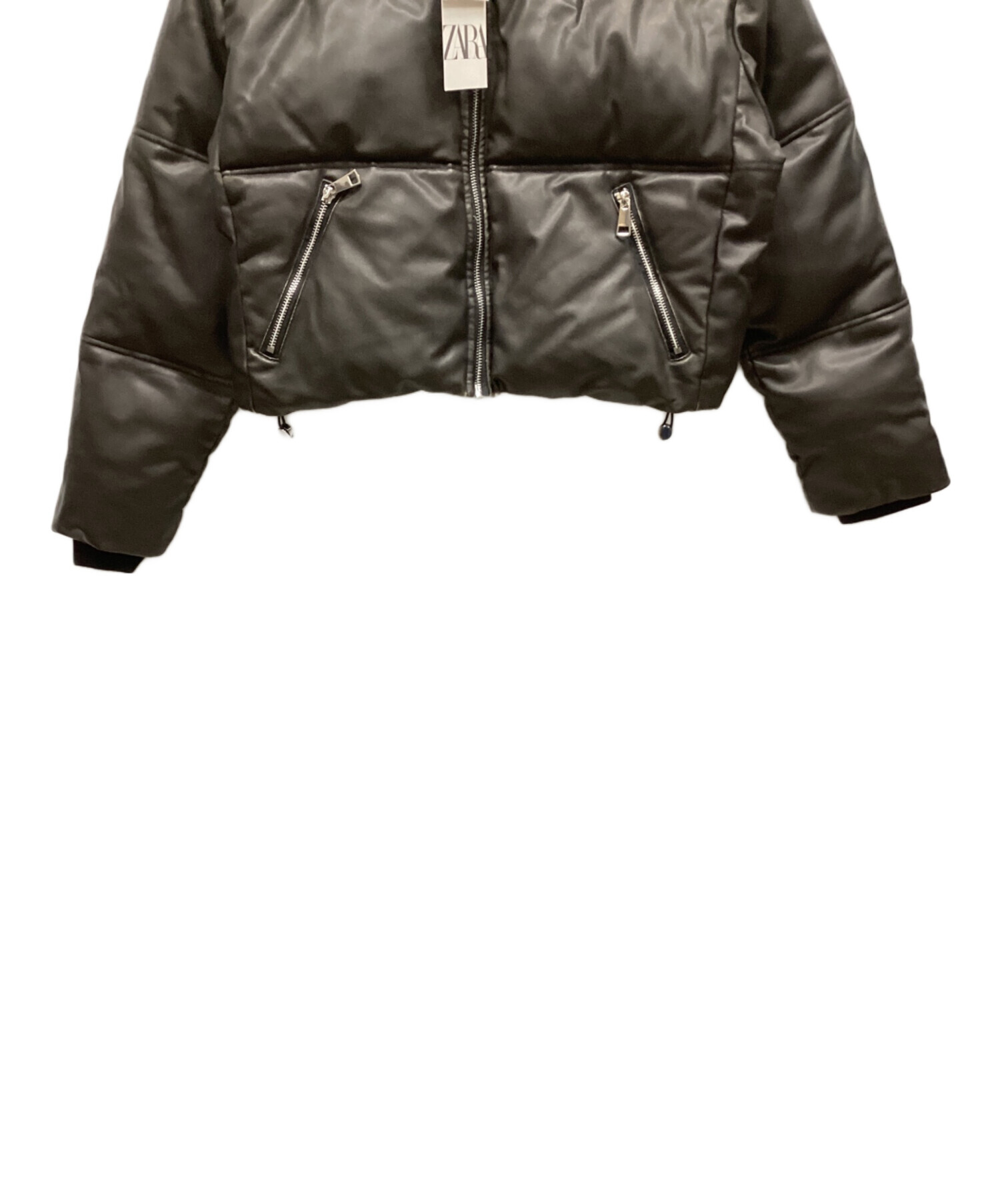 中古・古着通販】ZARA (ザラ) 中綿ジャケット ダークブラウン サイズ 