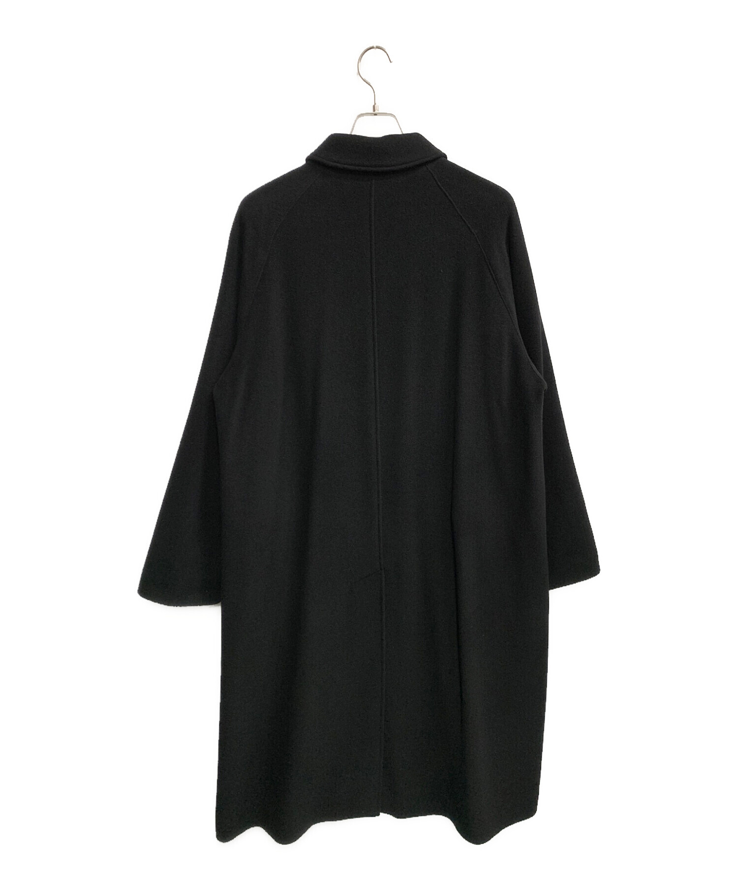 ATON エイトン ASAKO NYLON ステンカラーコート バルマカーンコート