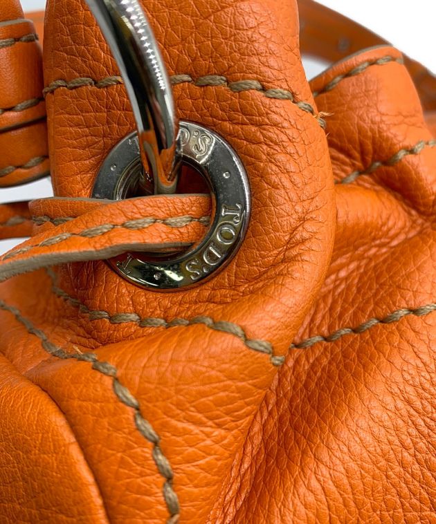 中古・古着通販】TOD'S (トッズ) ワンショルダーバッグ オレンジ