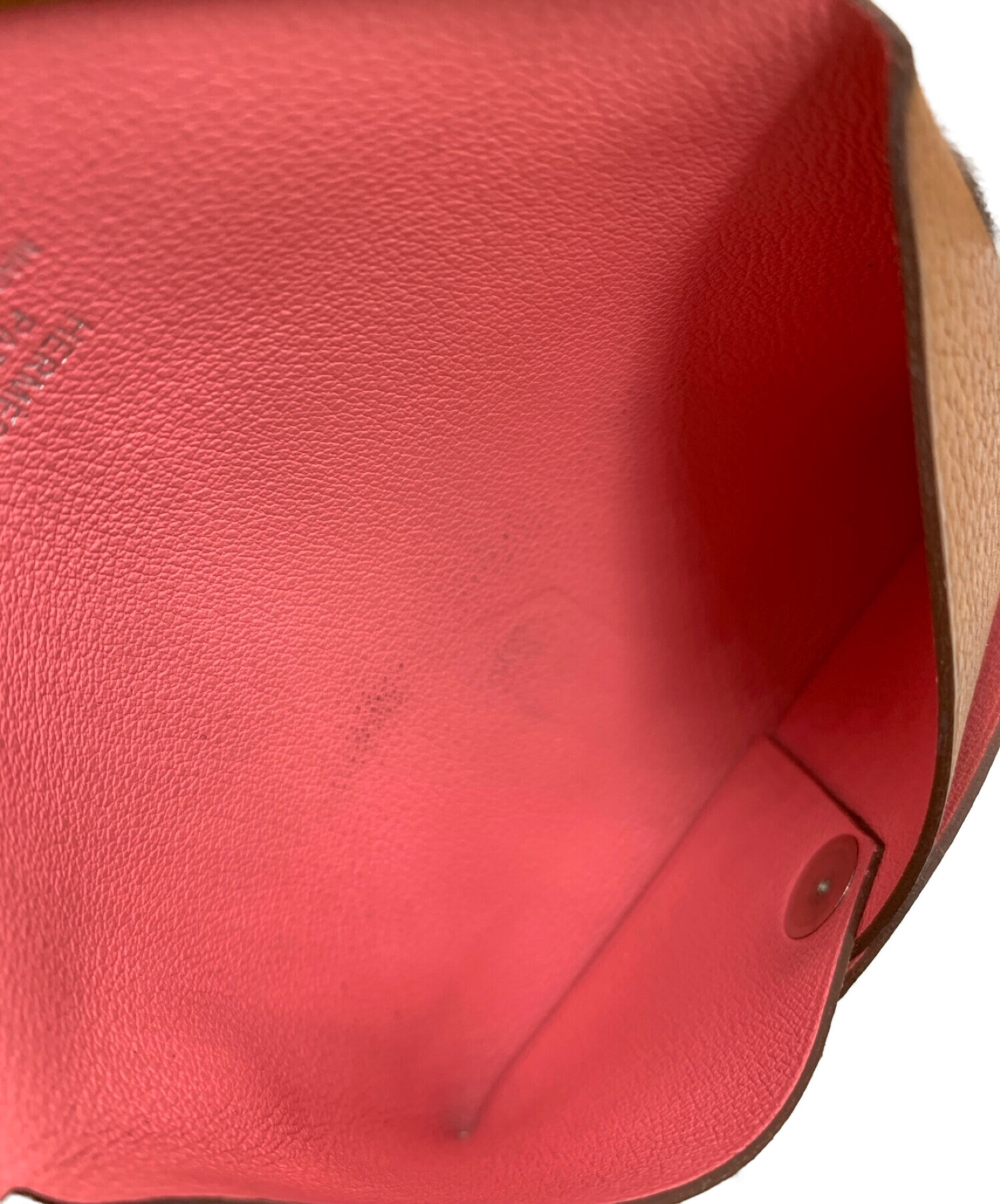 中古・古着通販】HERMES (エルメス) カルヴィ / カードケース ブラウン