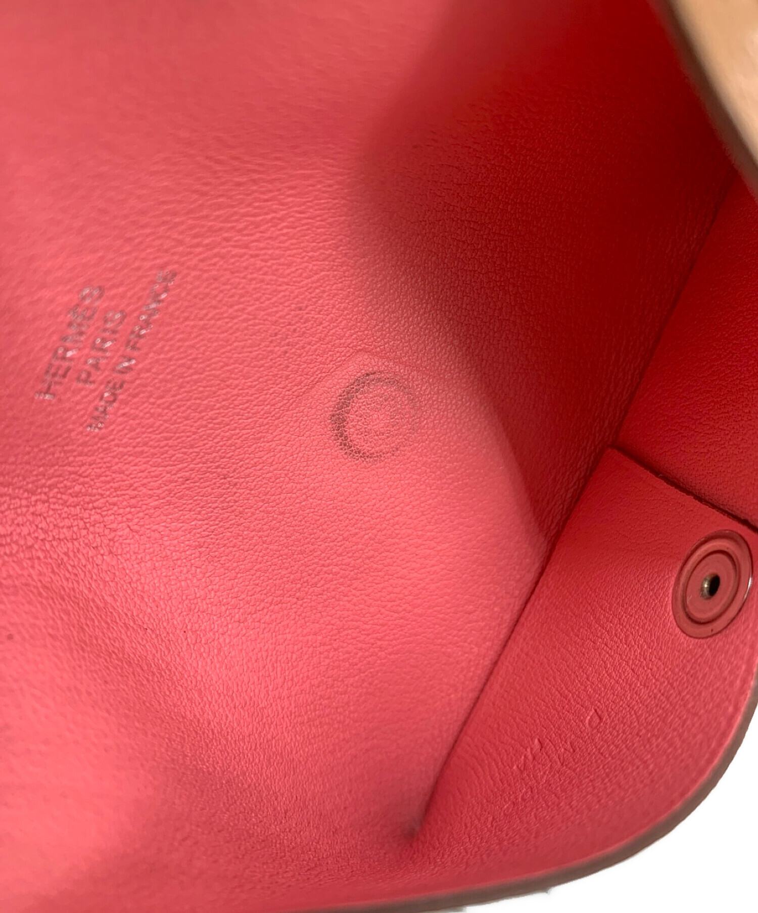 中古・古着通販】HERMES (エルメス) カルヴィ / カードケース ブラウン