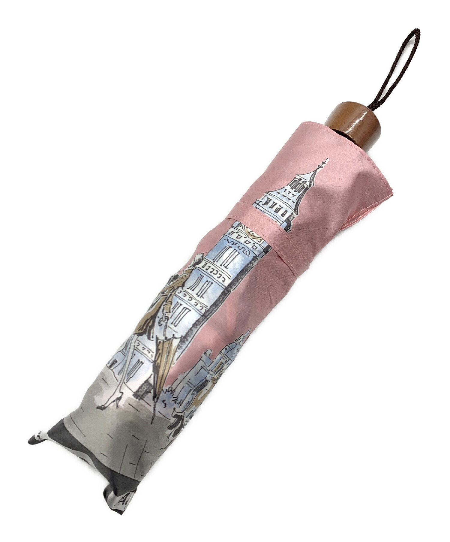 美品　アクアスキュータム シルク混 アンサンブル フリル ピンク Ｍ　２点セット セットアップ対応】ウールシルクドビードレス