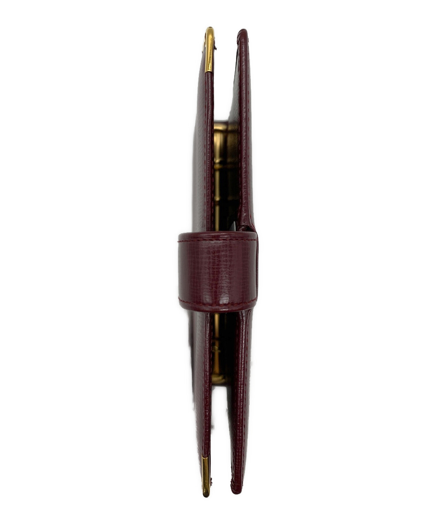 中古・古着通販】Cartier (カルティエ) 手帳カバー ボルドー｜ブランド