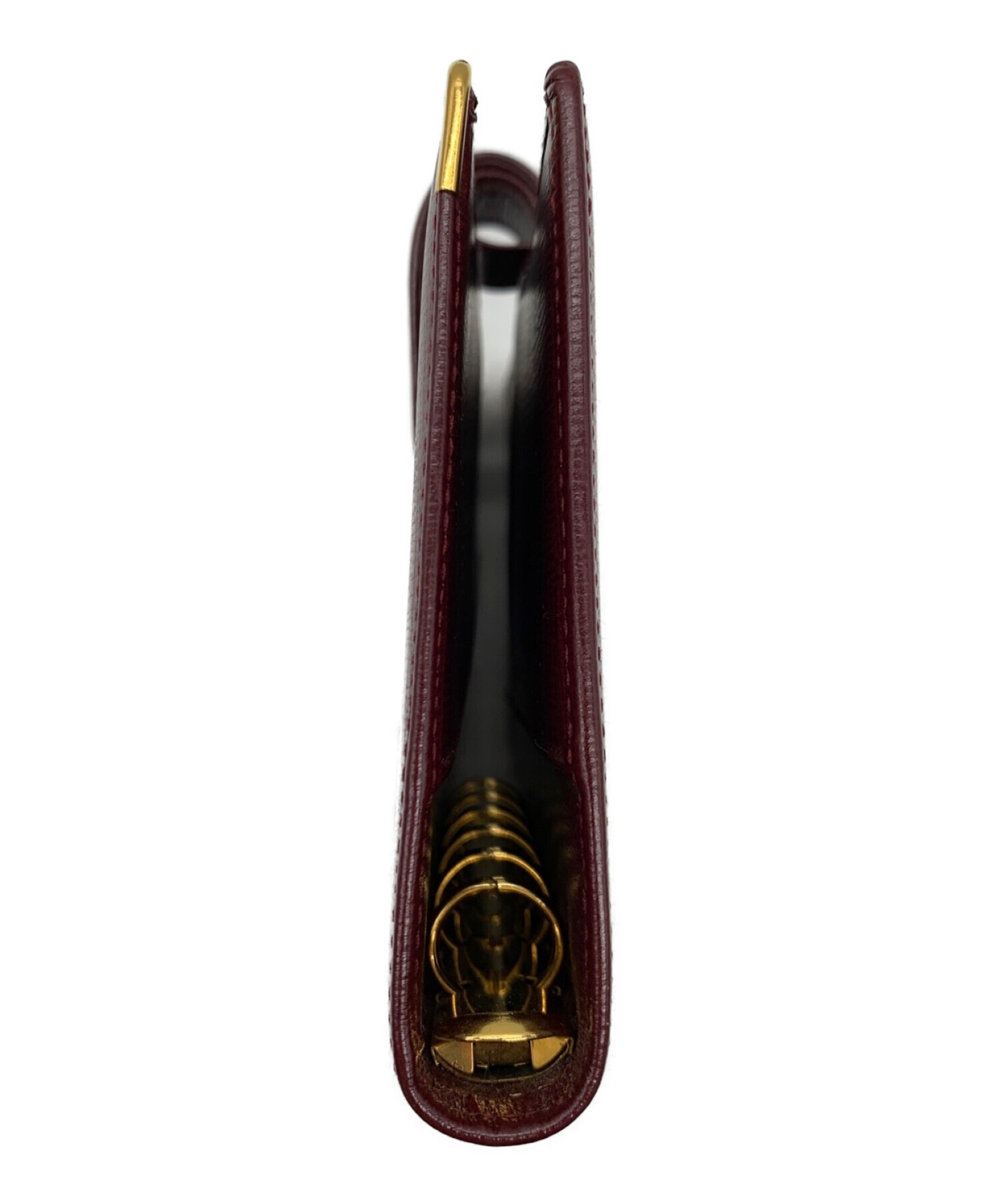 中古・古着通販】Cartier (カルティエ) 手帳カバー ボルドー｜ブランド