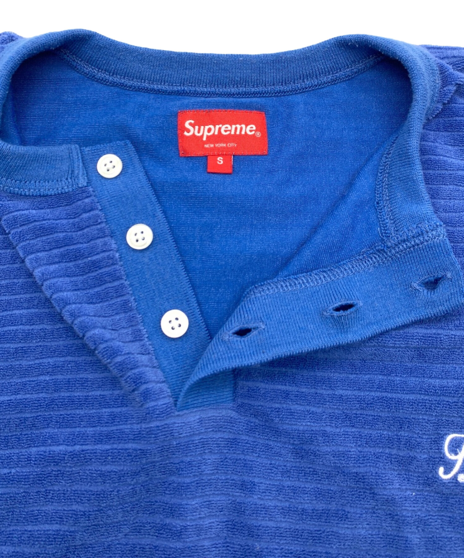 中古・古着通販】SUPREME (シュプリーム) ヘンリーネックカットソー 