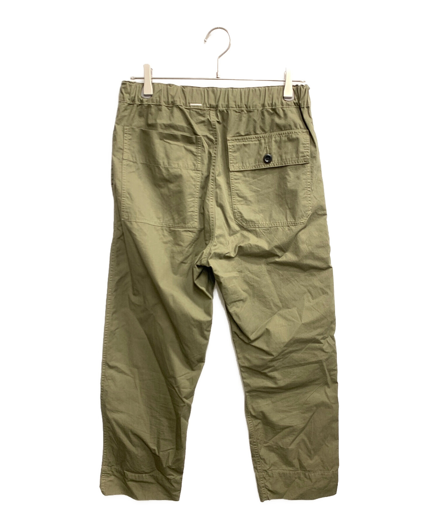 中古・古着通販】MHL (エムエイチエル) コットンツイルパンツ オリーブ  