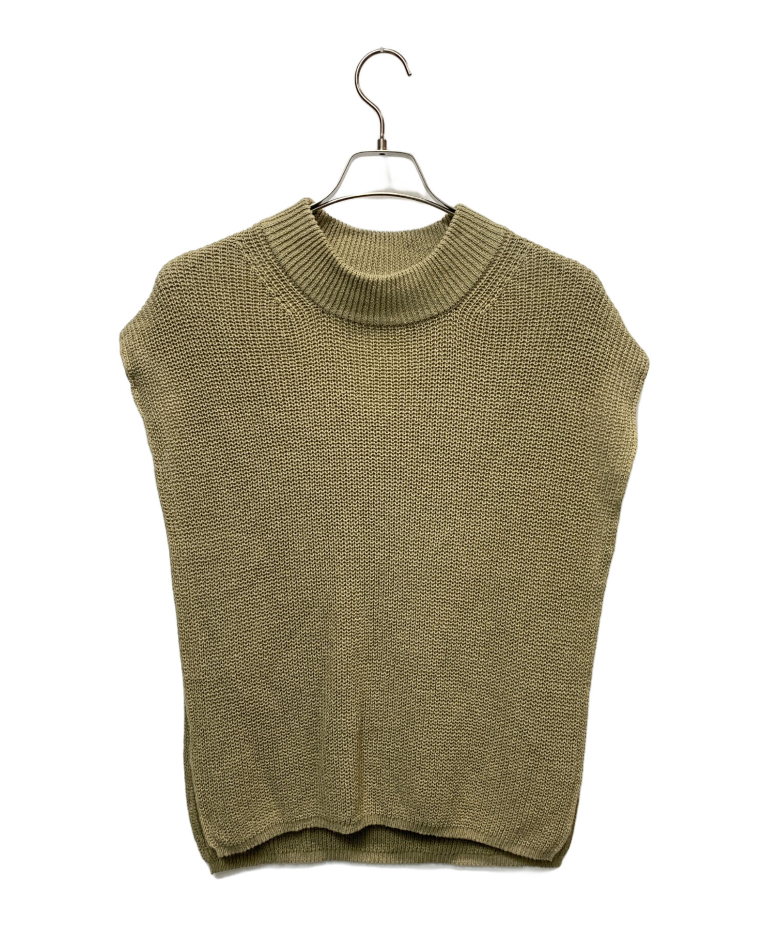 中古・古着通販】MARKAWARE (マーカウェア) モックネックベスト モカ 