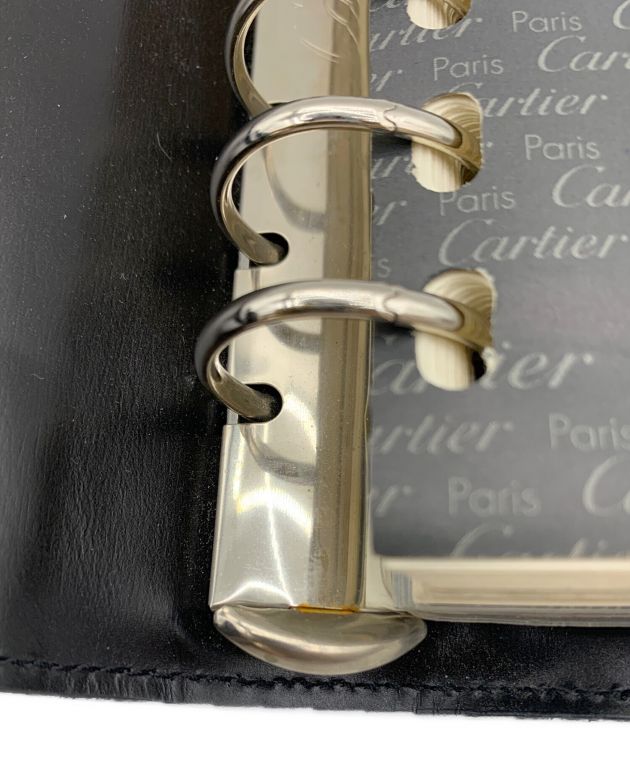 中古・古着通販】Cartier (カルティエ) 手帳カバー ブラック｜ブランド