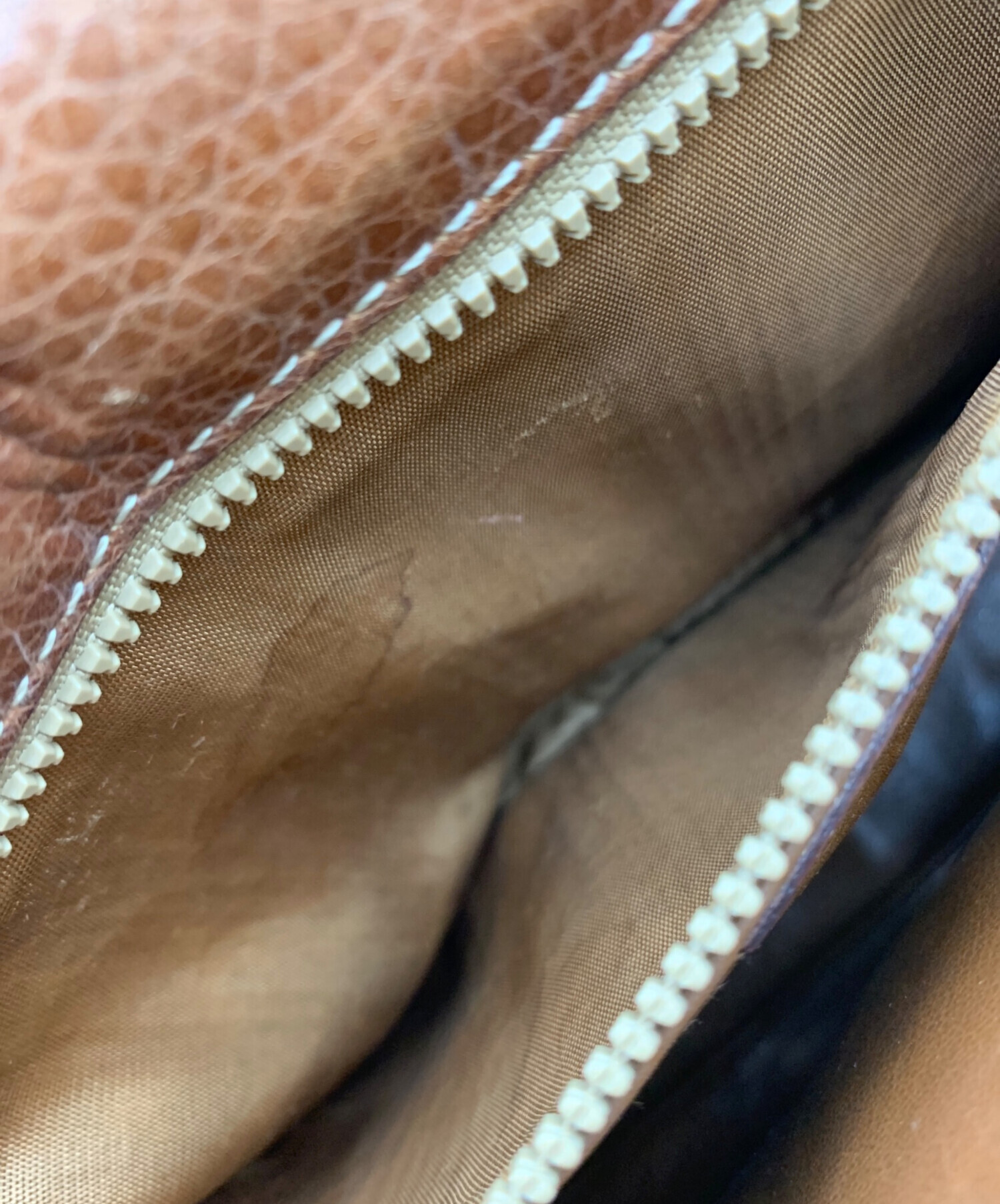 中古・古着通販】CELINE (セリーヌ) レザーショルダーバッグ サークル