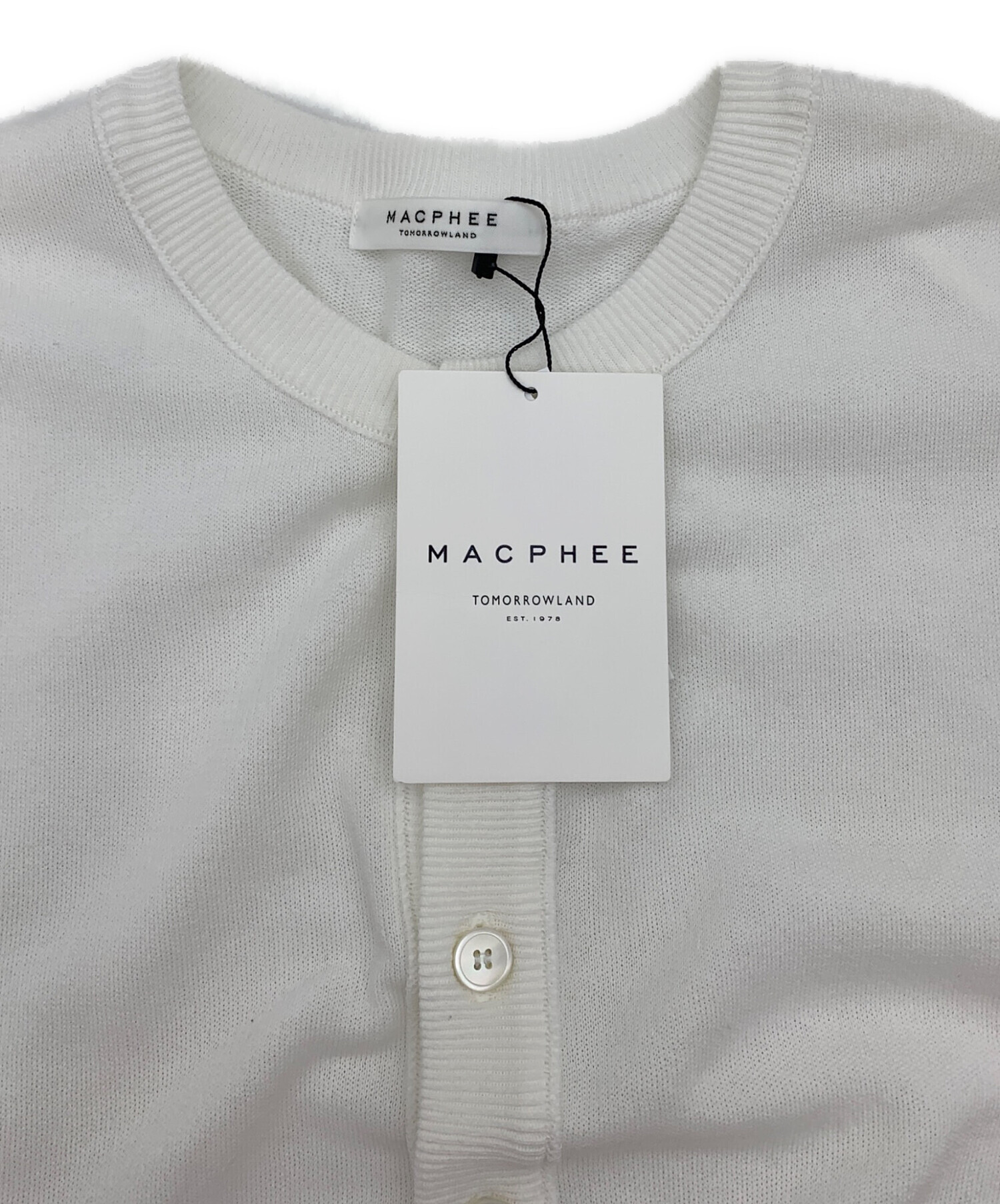 中古・古着通販】MACPHEE (マカフィー) ドライコットンハーフスリーブ