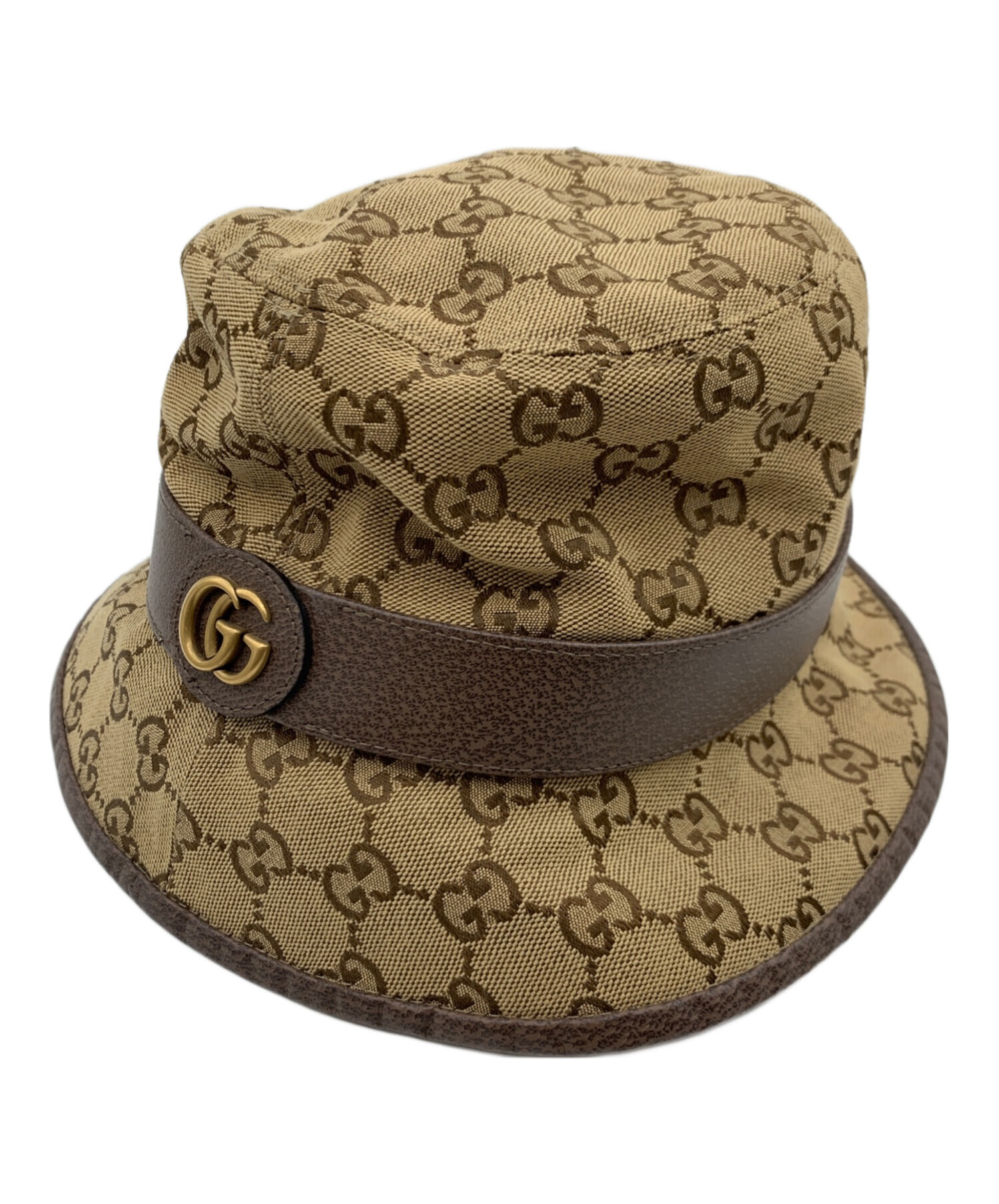 中古・古着通販】GUCCI (グッチ) フェドラハット GGキャンバス 