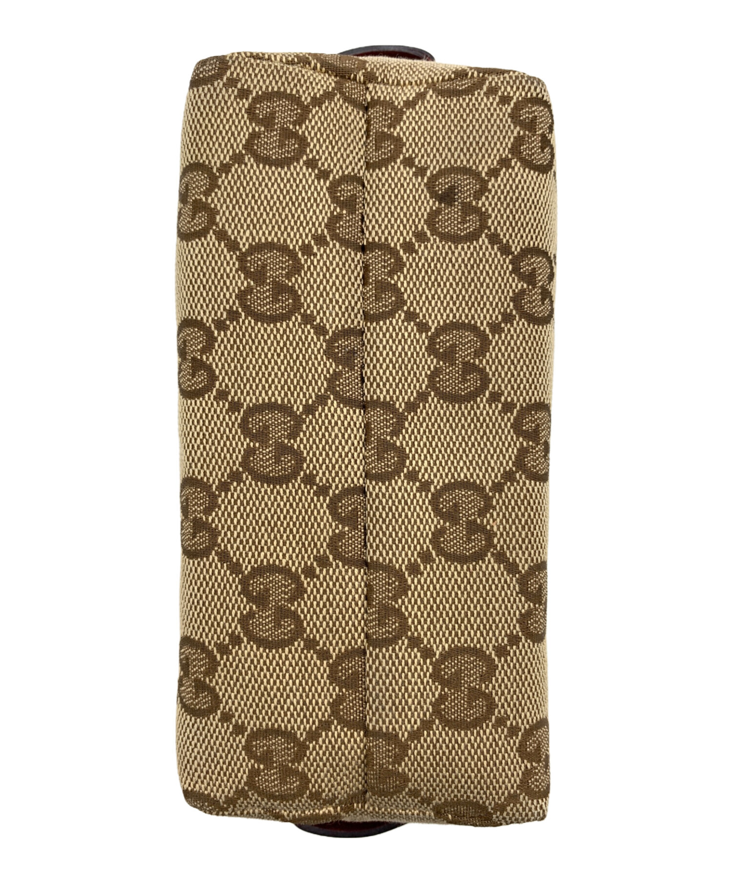 中古・古着通販】GUCCI (グッチ) コスメポーチ グッチシマ GG ブラウン 