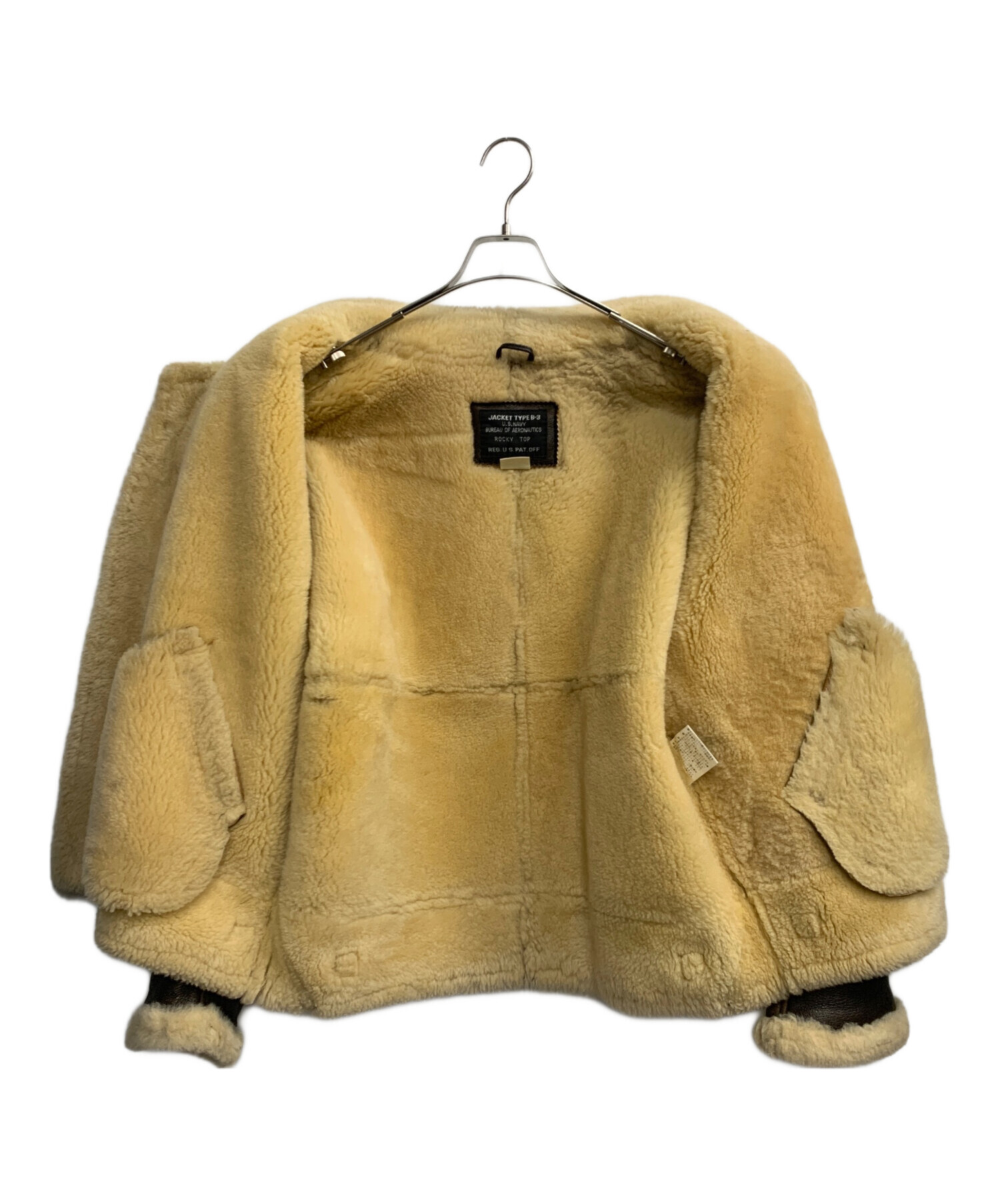 中古・古着通販】U'S NAVY (ユーエスネイビー) B-3ジャケット ブラウン