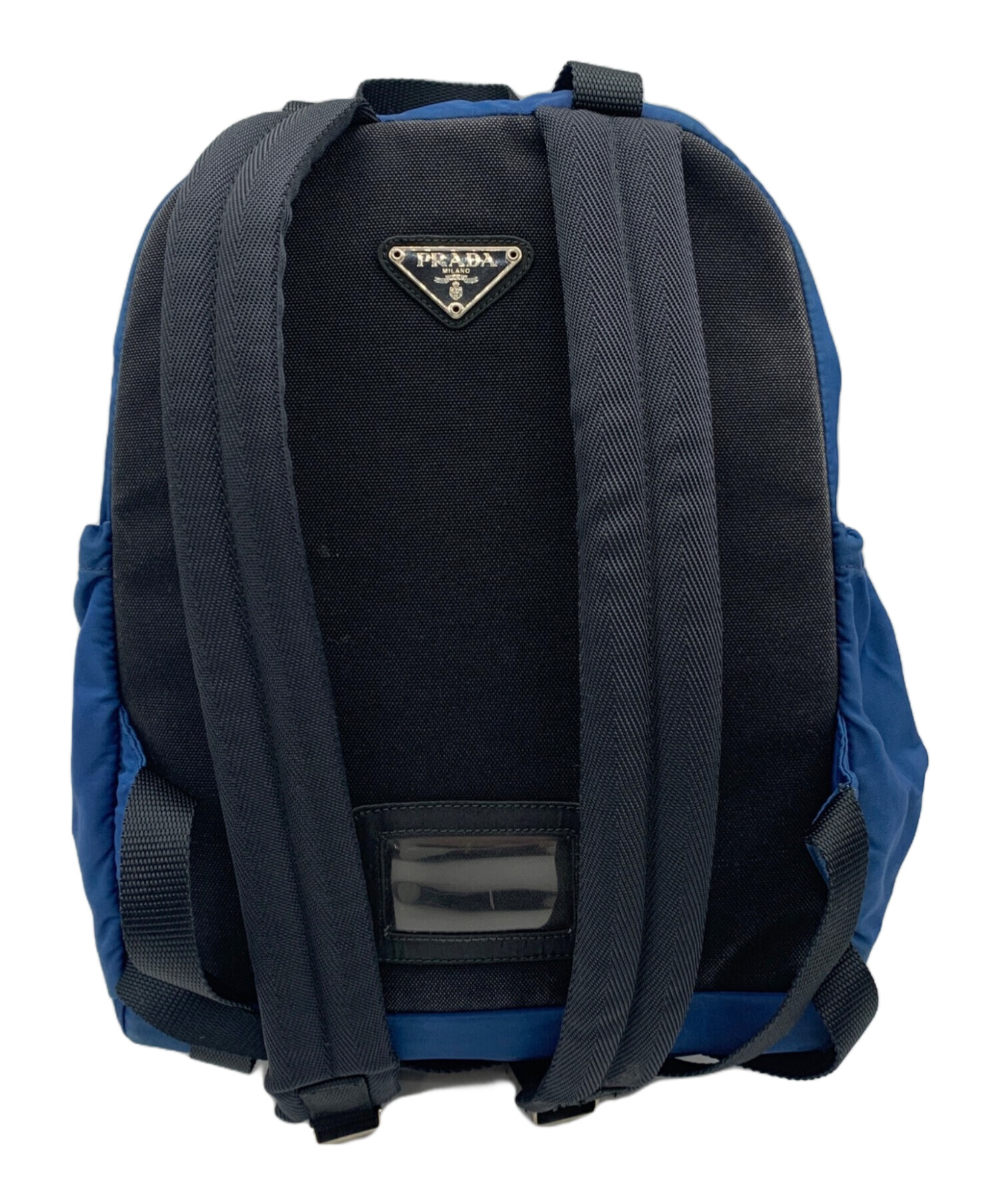 中古・古着通販】PRADA (プラダ) ナイロンリュック ブルー｜ブランド 