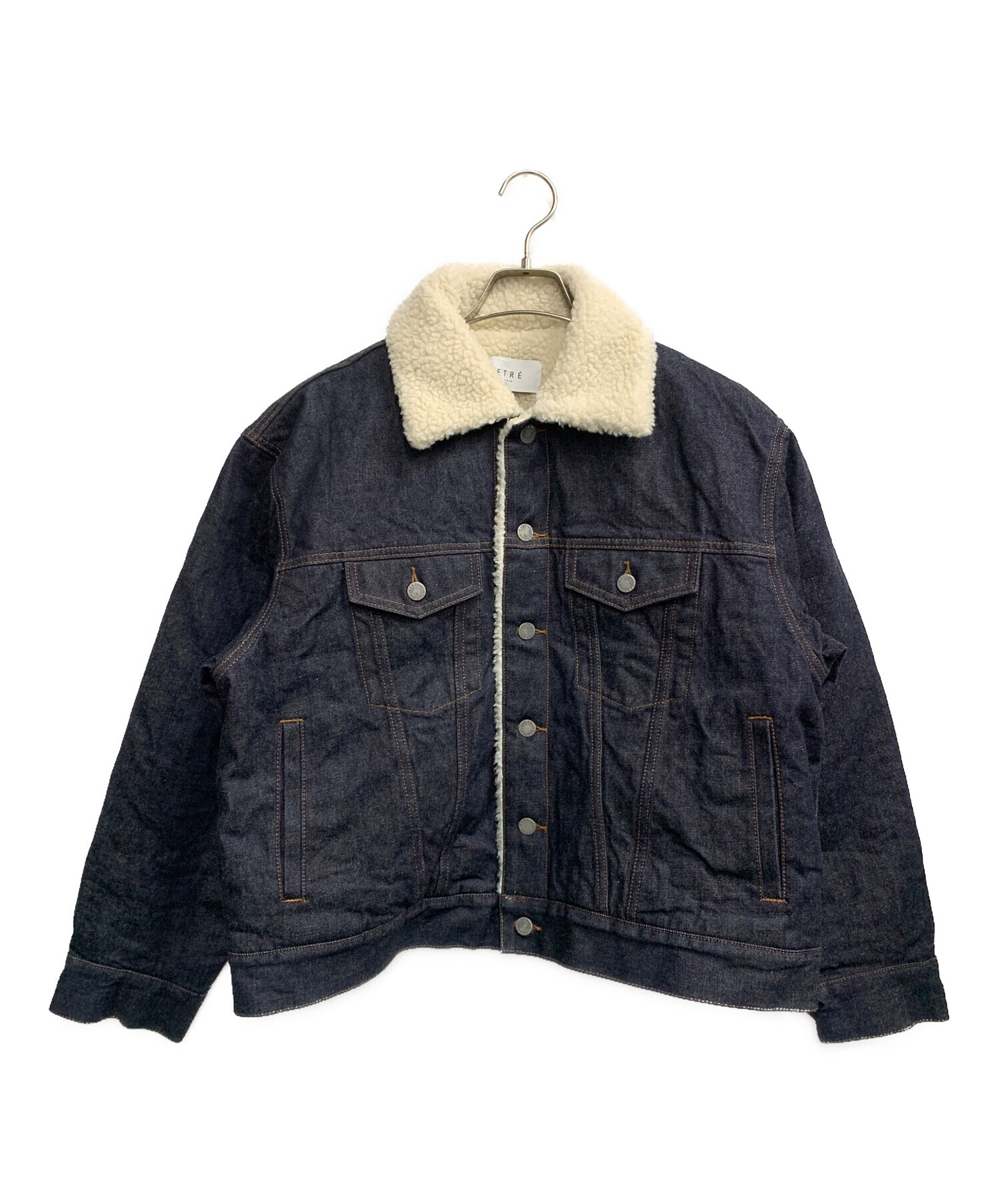 中古・古着通販】ETRE TOKYO (エトレトウキョウ) ボアデニムトラッカー