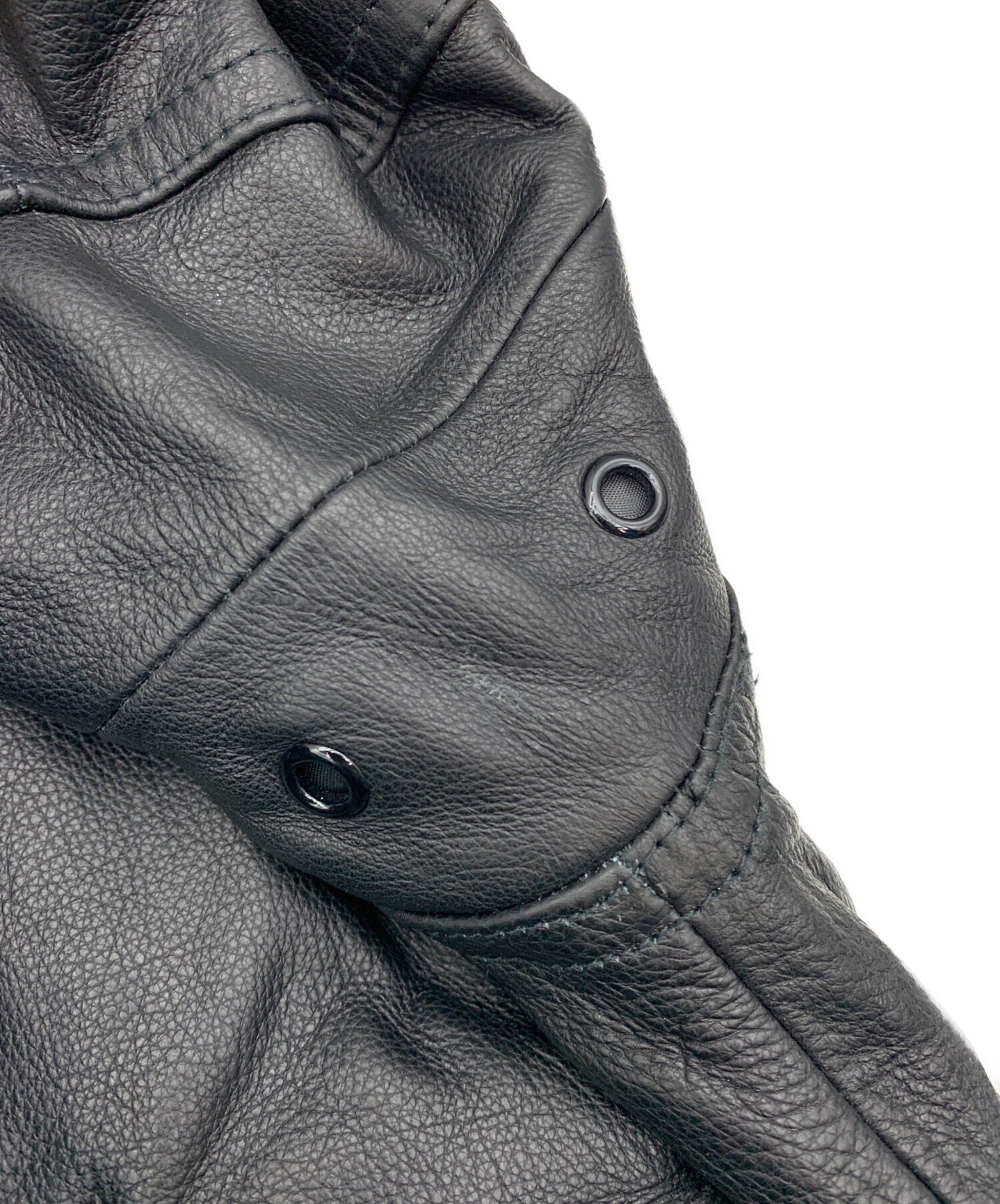 中古・古着通販】SUNTORY (サントリー) レザージャケット ブラック