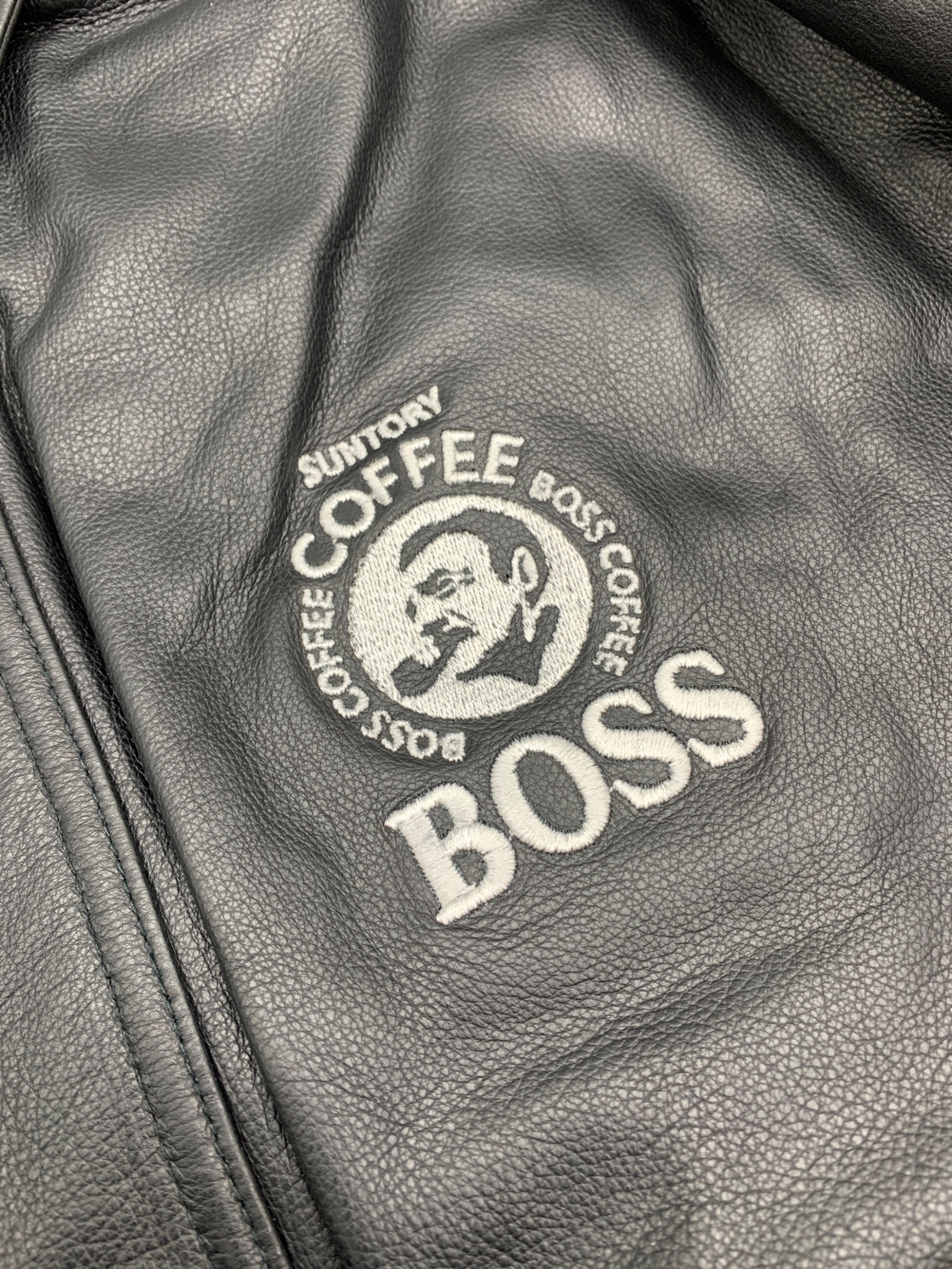 中古・古着通販】SUNTORY (サントリー) レザージャケット ブラック