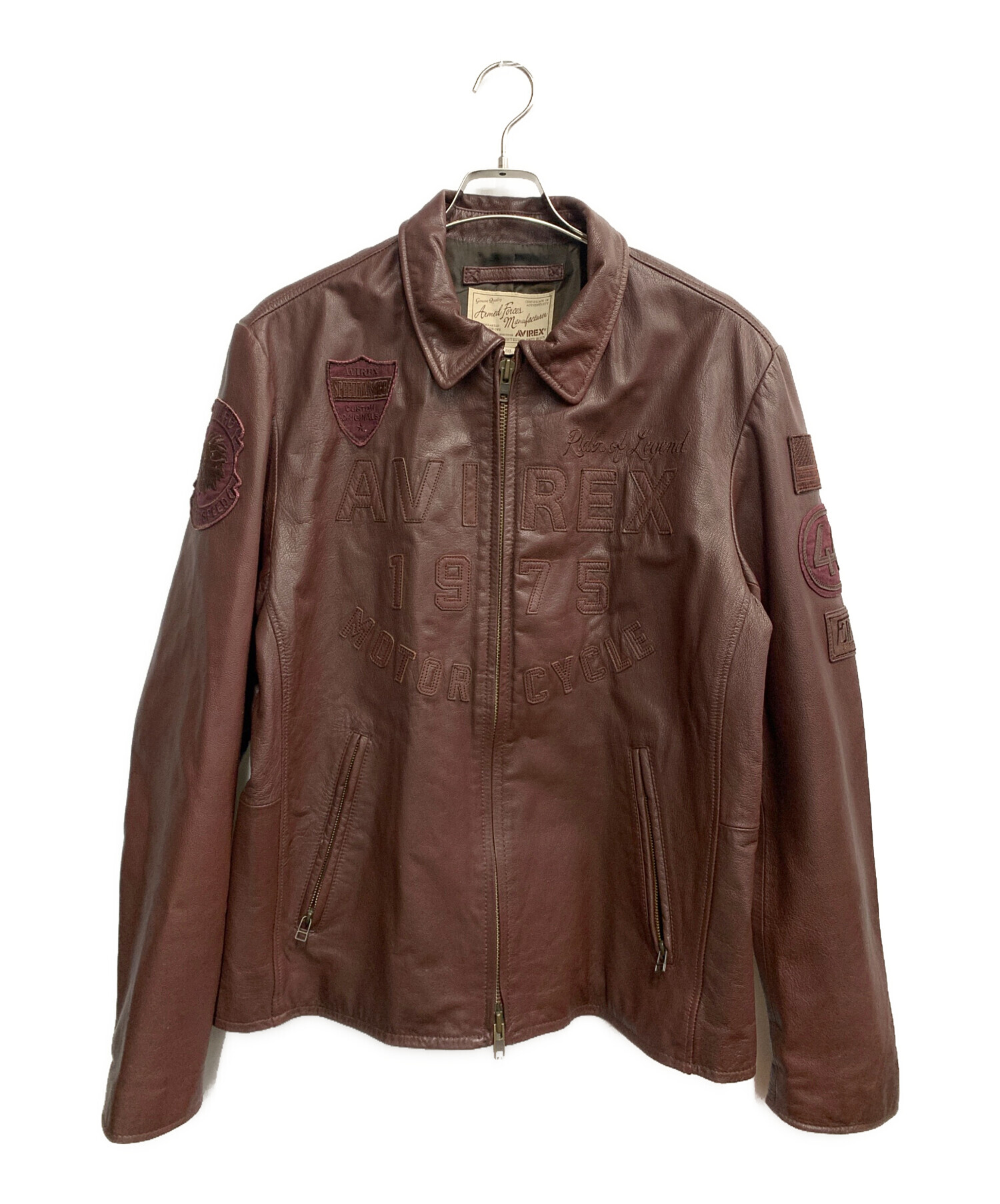 中古・古着通販】AVIREX (アヴィレックス) パッチドトラッカー