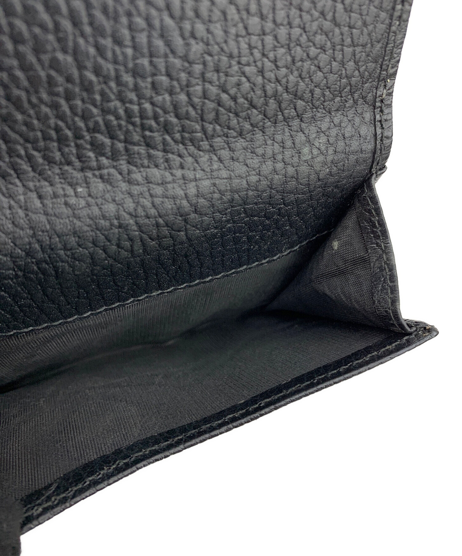 中古・古着通販】GUCCI (グッチ) 2つ折り財布 インターロッキング