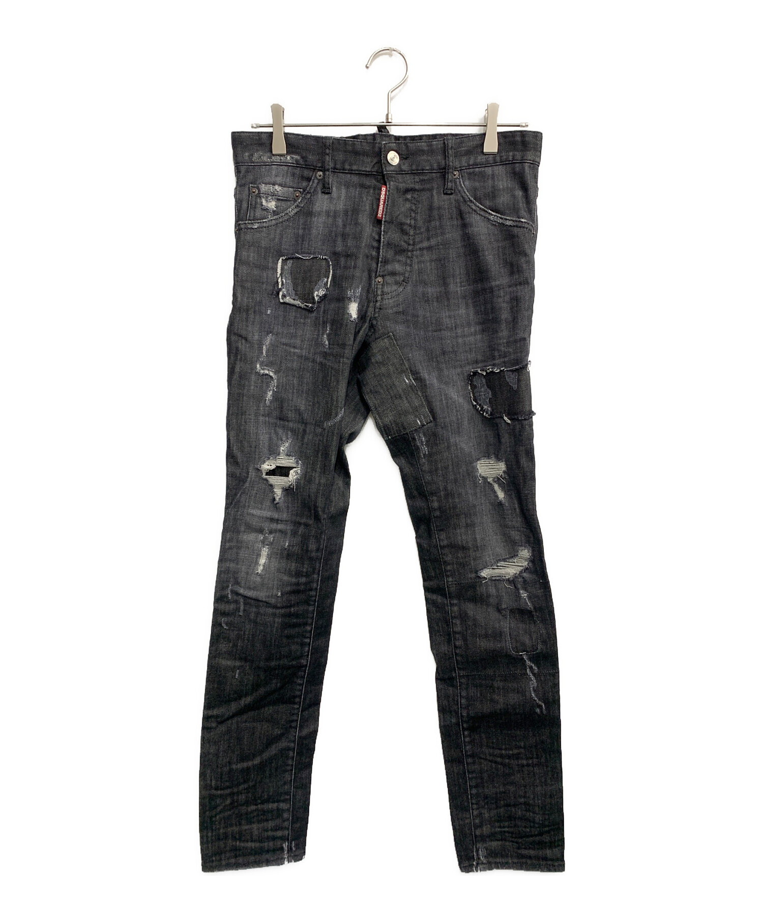 中古・古着通販】DSQUARED2 (ディースクエアード) ダメージデニム 