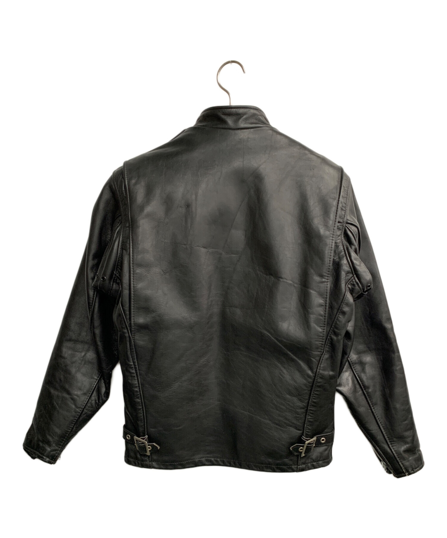 中古・古着通販】Schott (ショット) ライダースジャケット ブラック