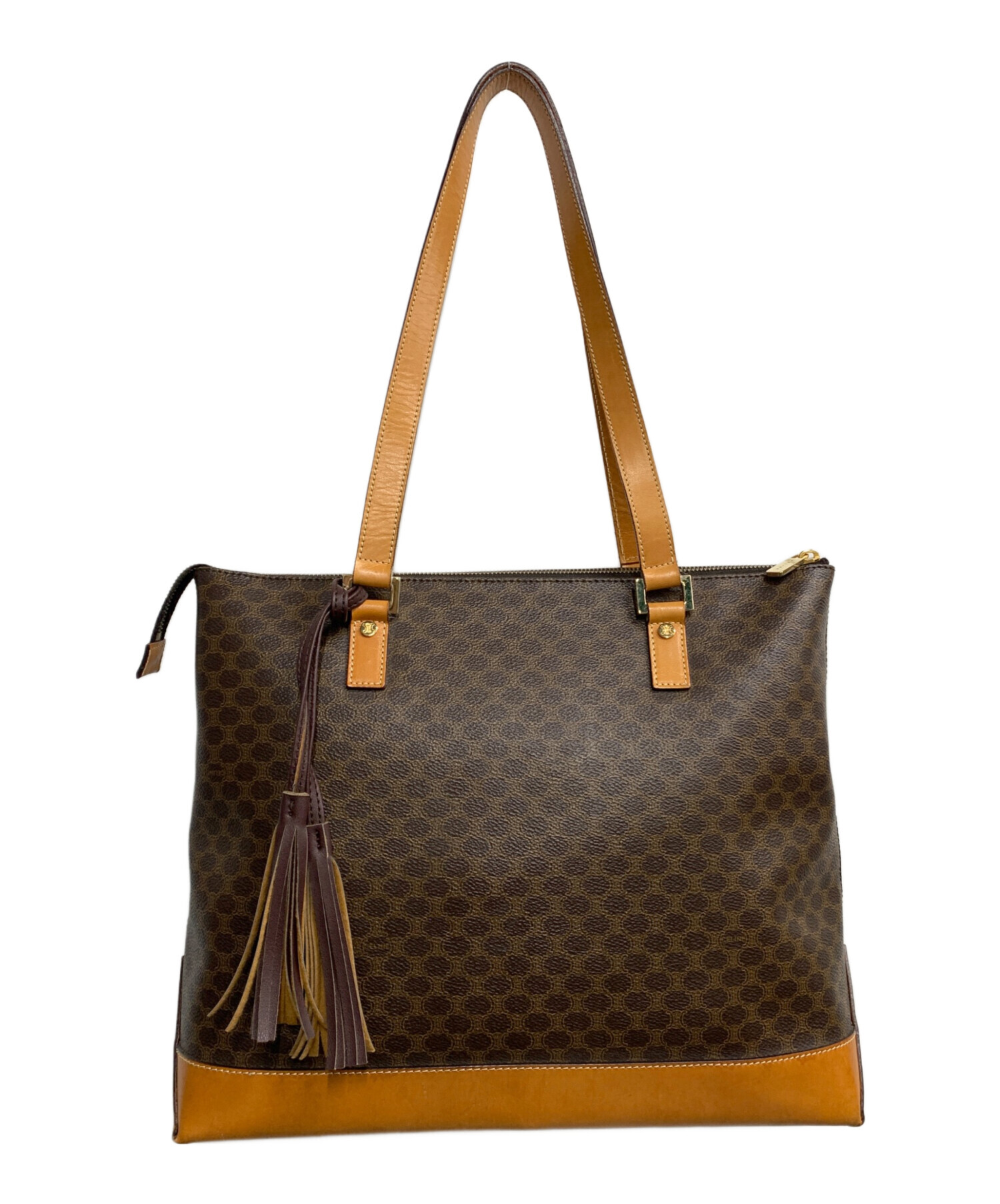 中古・古着通販】CELINE (セリーヌ) トートバッグ ブラウン｜ブランド 