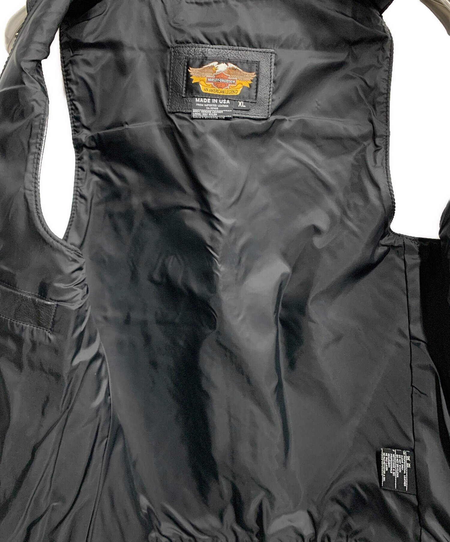 中古・古着通販】HARLEY-DAVIDSON (ハーレーダビッドソン) レザー